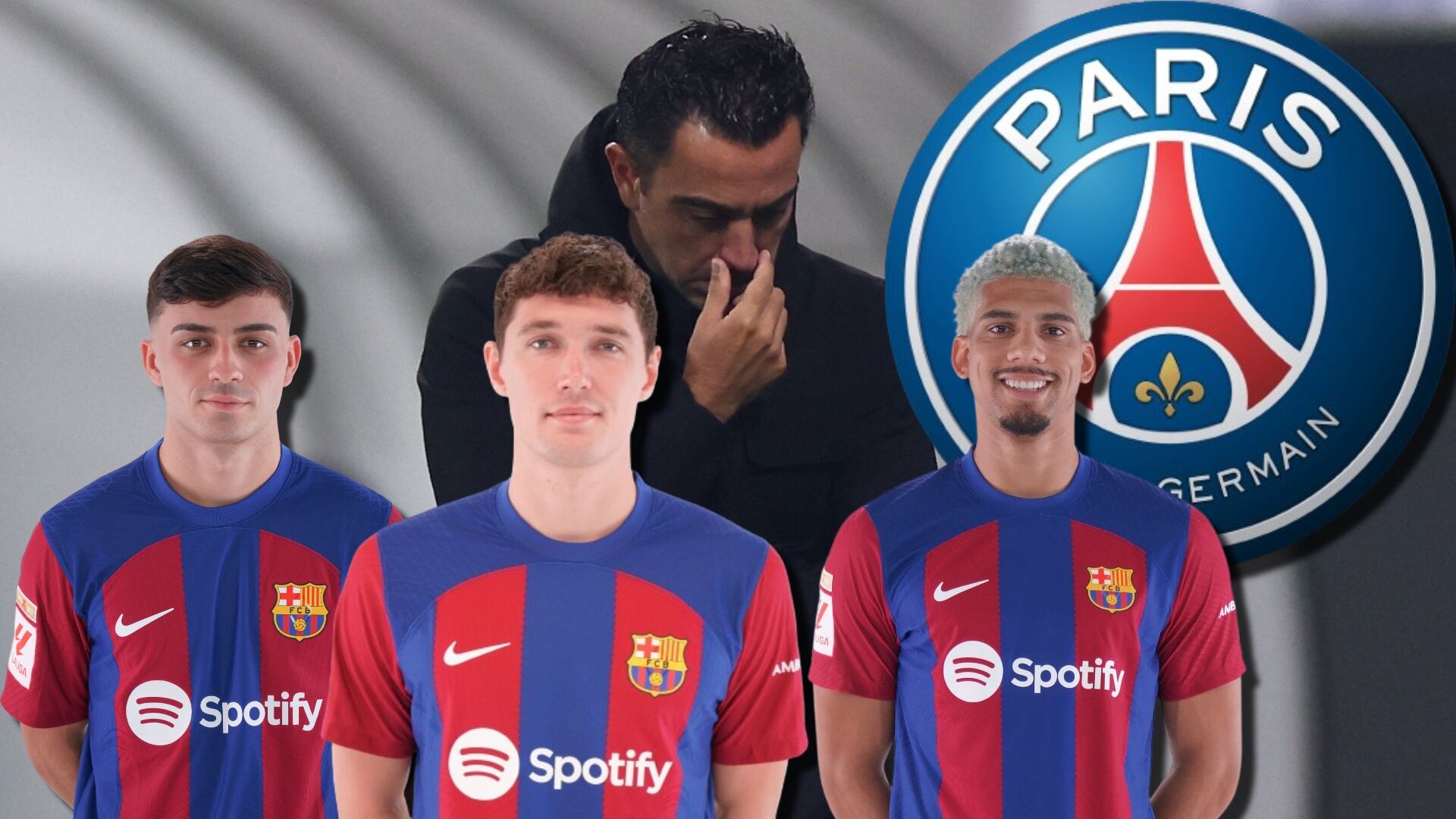 Confirmó la primera baja que tendrá el Barça ante PSG, Xavi lo lamentó mucho