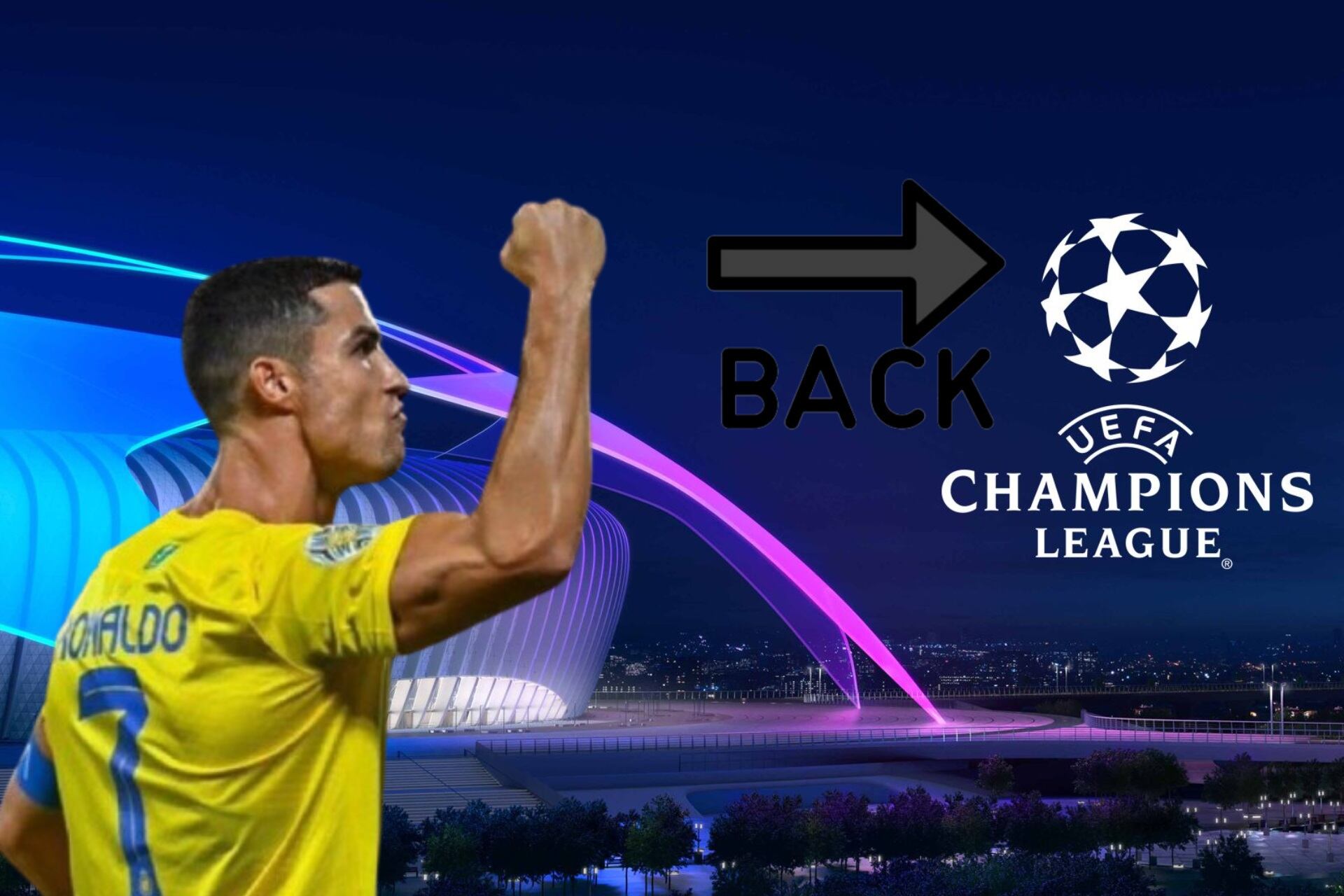 Cristiano Ronaldo returns to the Champions League? The pic that drove fans crazy
