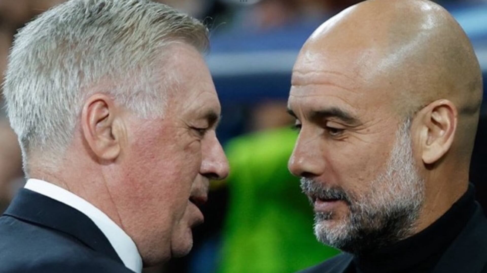Ancelotti's declarations after the game and mentioned what Guardiola told him
