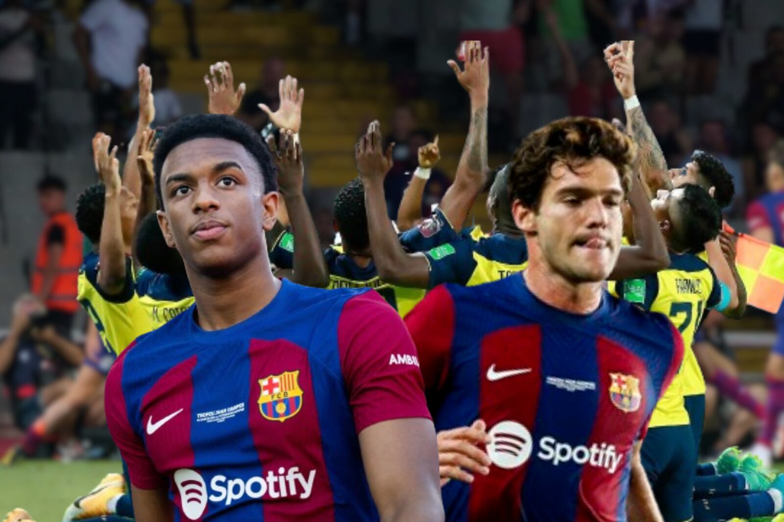 Con Balde y Marcos Alonso lesionados, el ecuatoriano que podría llegar al Barça