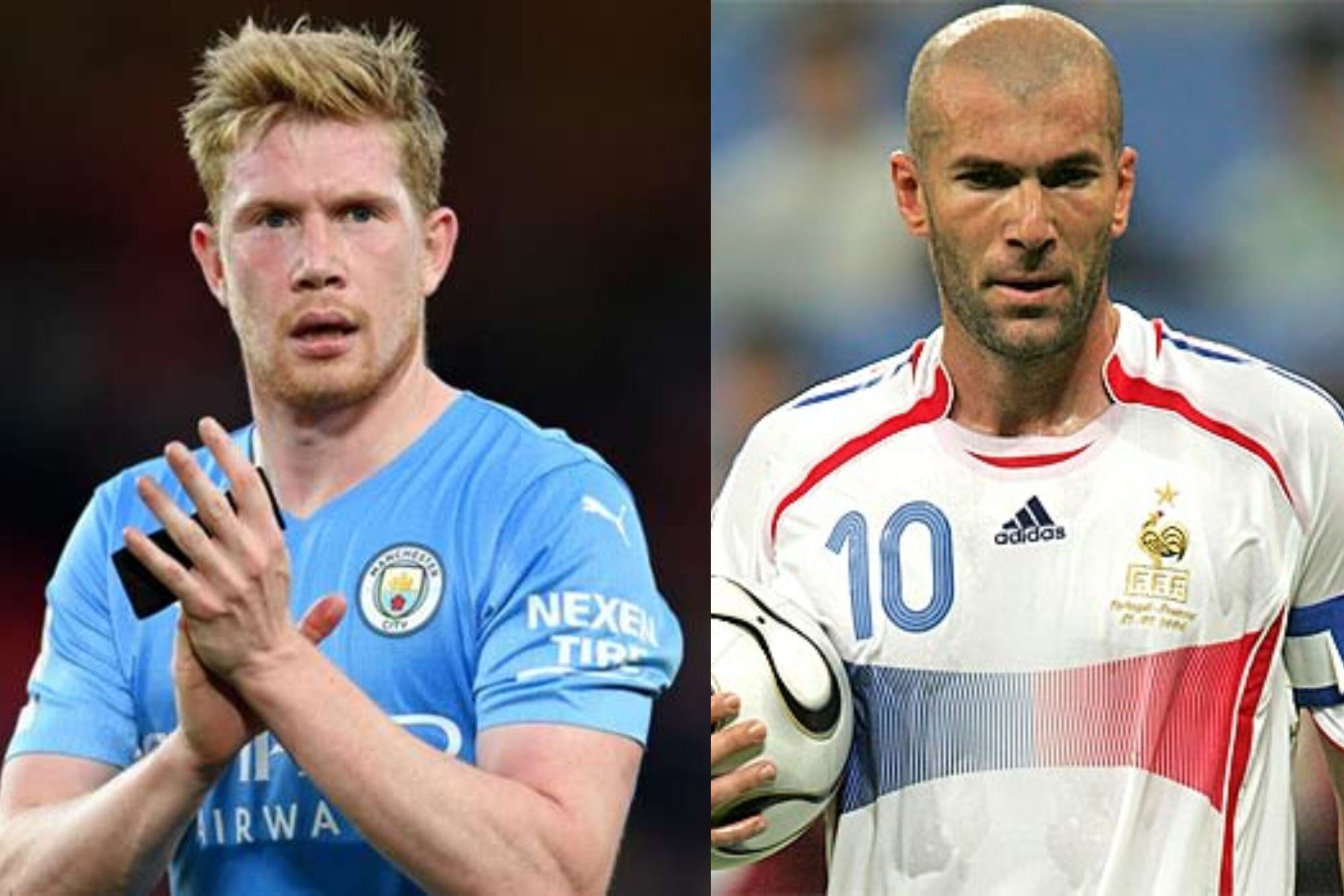 Kevin De Bruyne chooses the 3 best midfielders in history, this is what he said