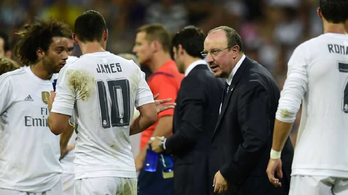 "With me you will not play": Rafa Benítez showed James Rodriguez the exit door of Everton