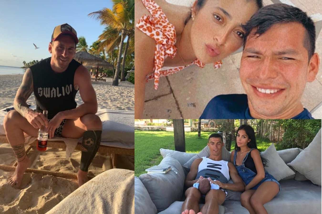 Mientras Lionel Messi y Cristiano Ronaldo gastan 22 mil USD en vacaciones, lo que paga Hirving Lozano por las suyas