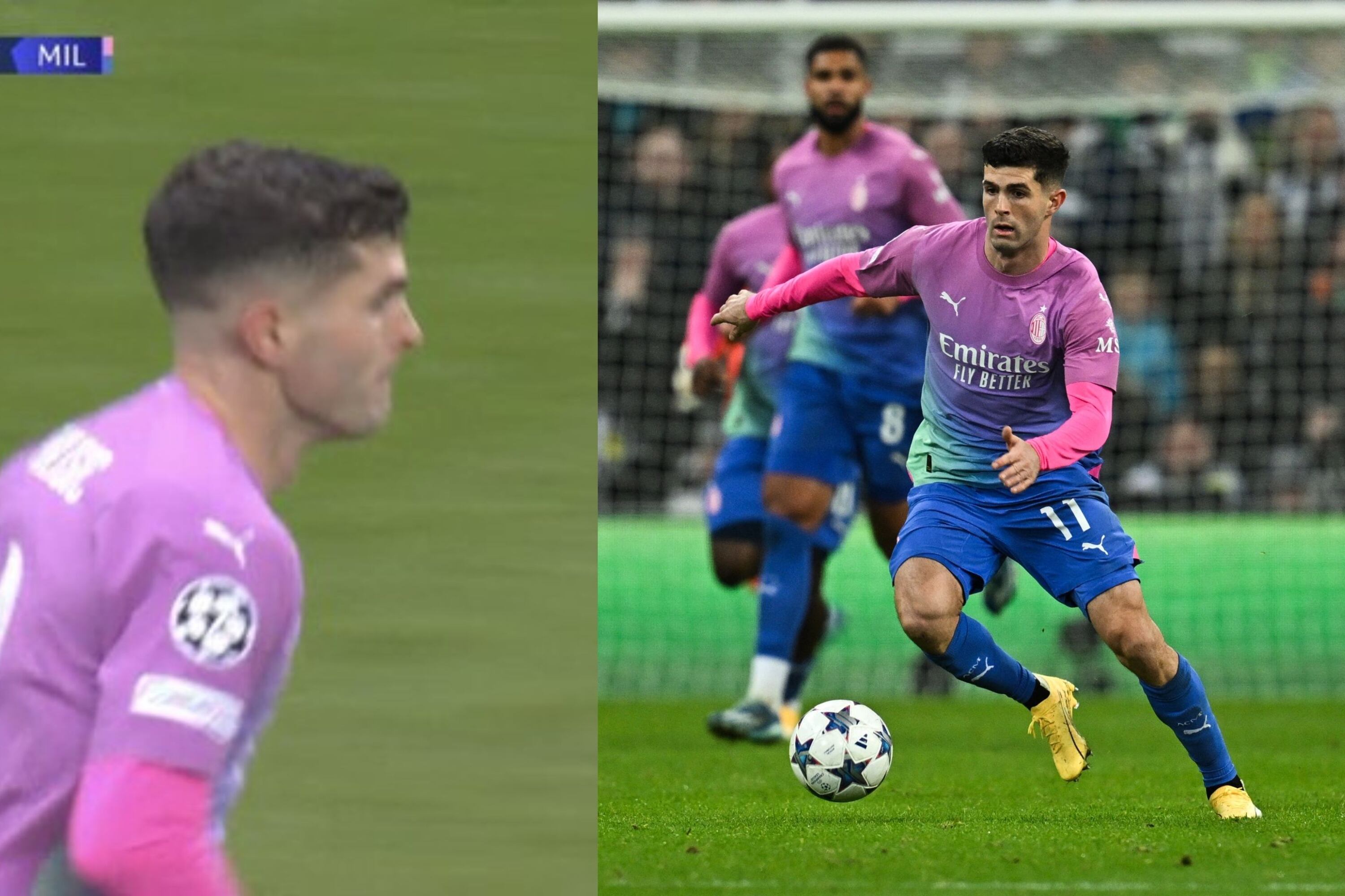 (VIDEO) Pulisic scores against Newcastle to keep AC Milan alive in Europe