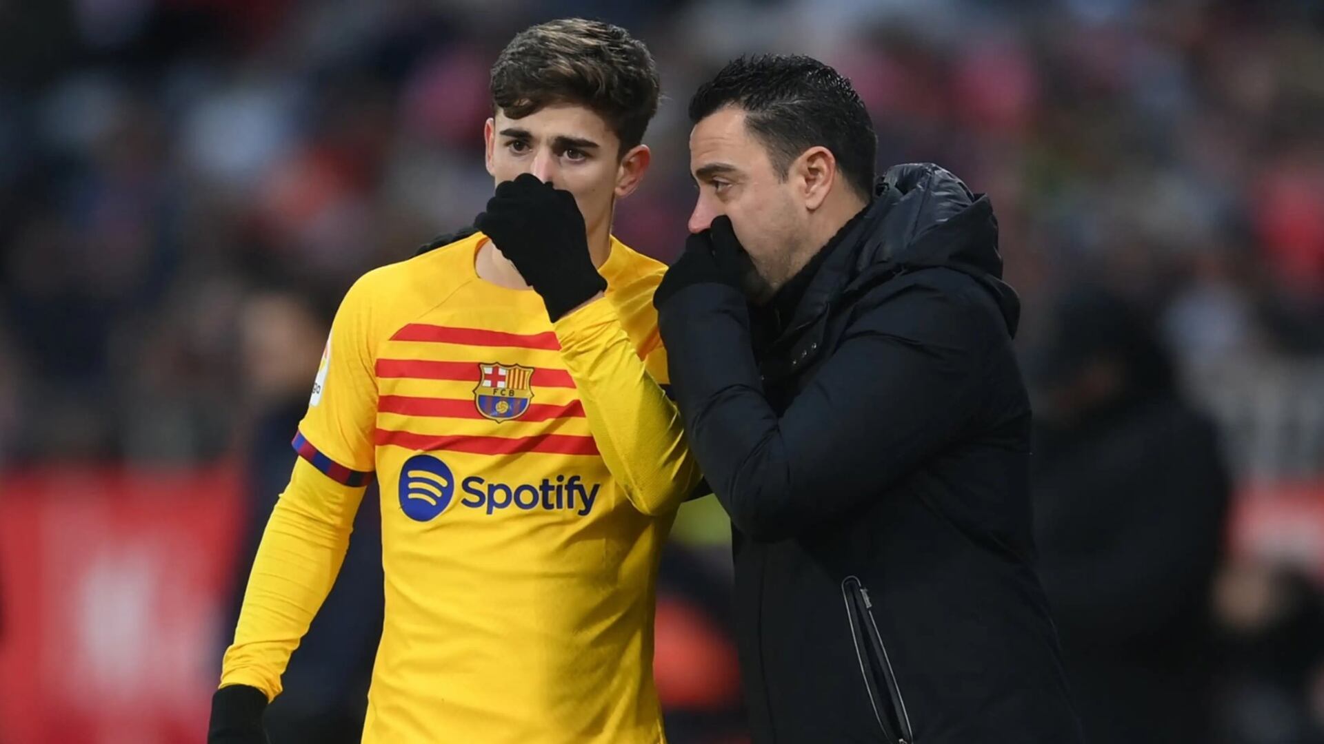 La reacción de Gavi cuando supo que Xavi seguirá como entrenador del Barça