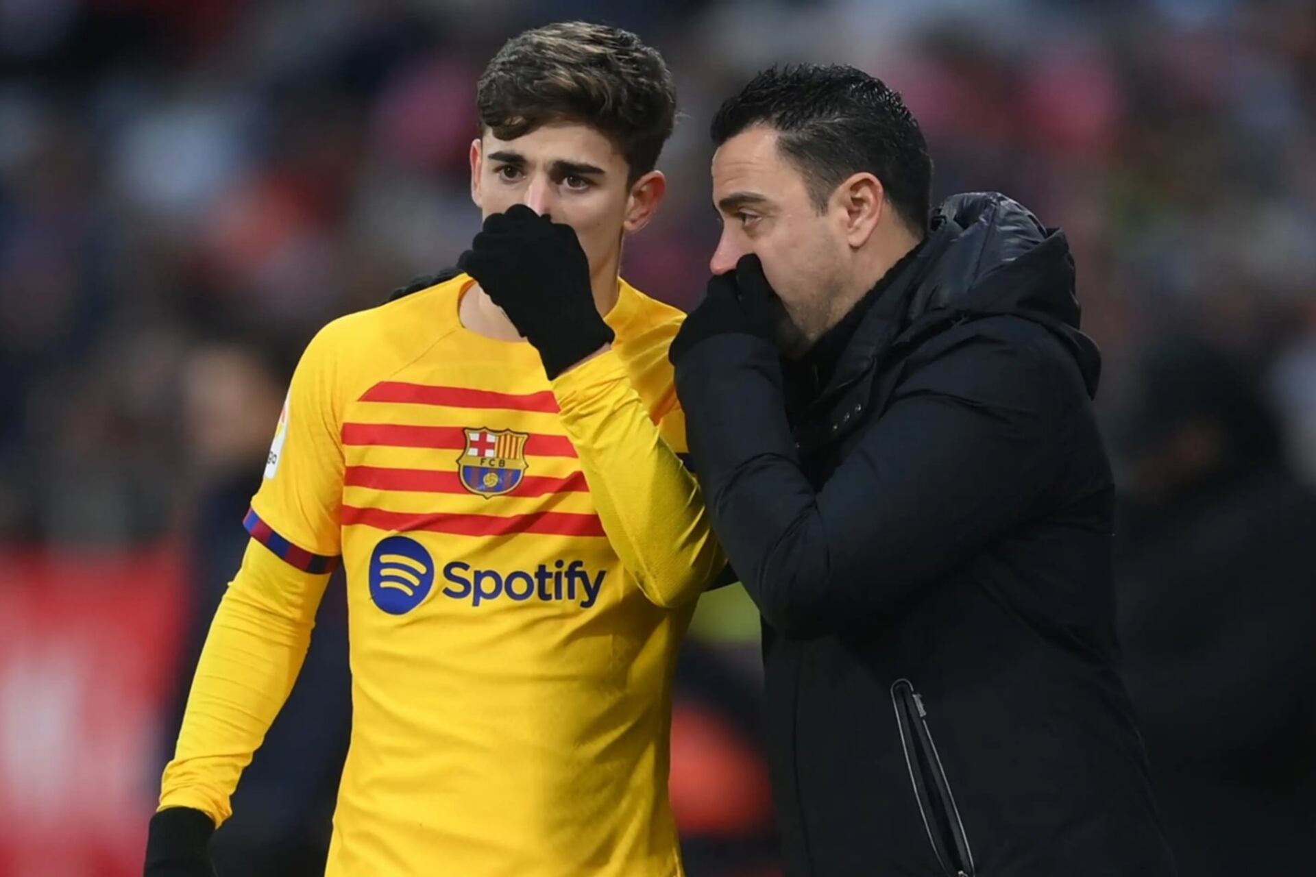 La reacción de Gavi cuando supo que Xavi seguirá como entrenador del Barça