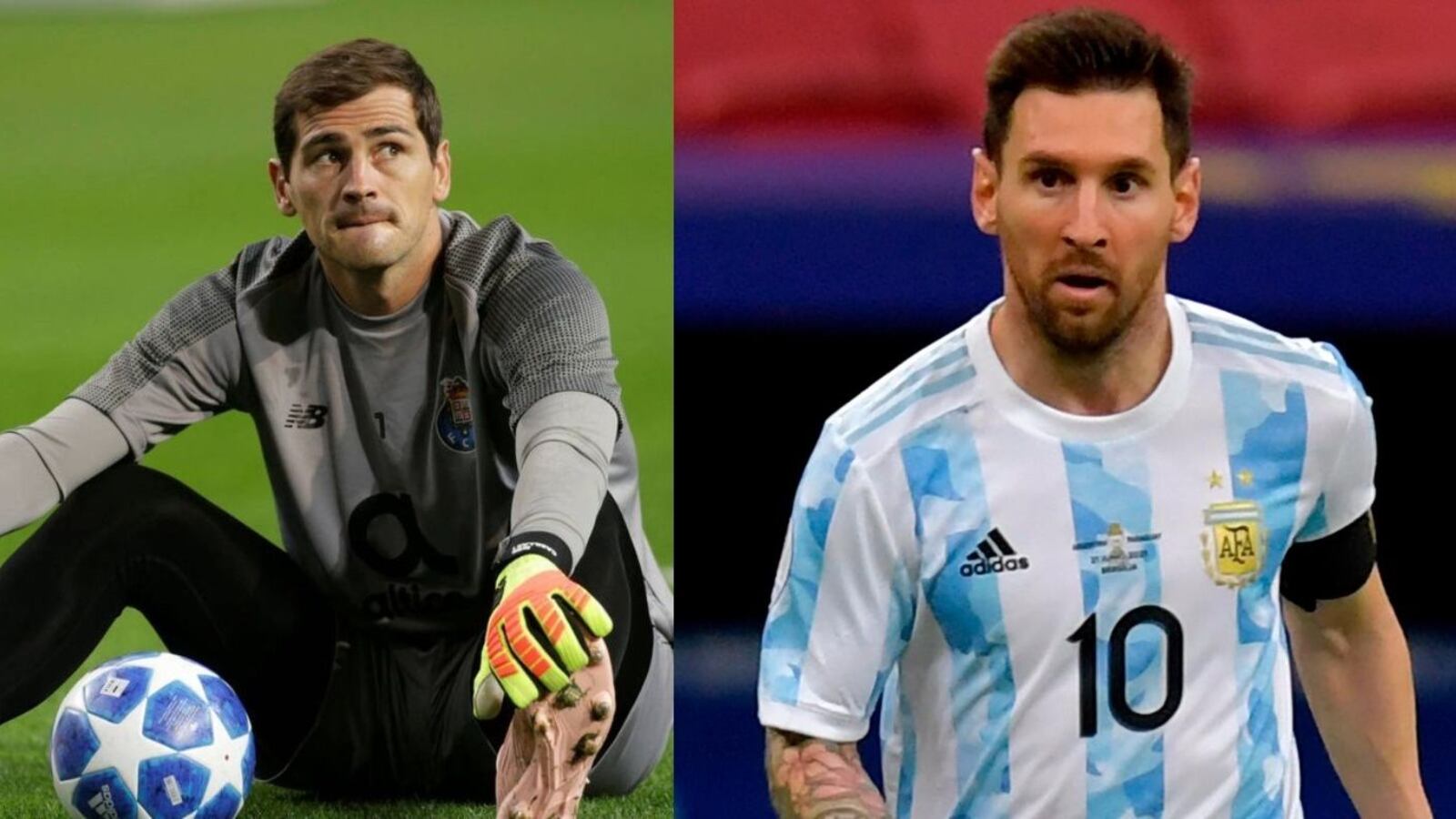 Iker Casillas chose the best player in history and it is not Lionel Messi