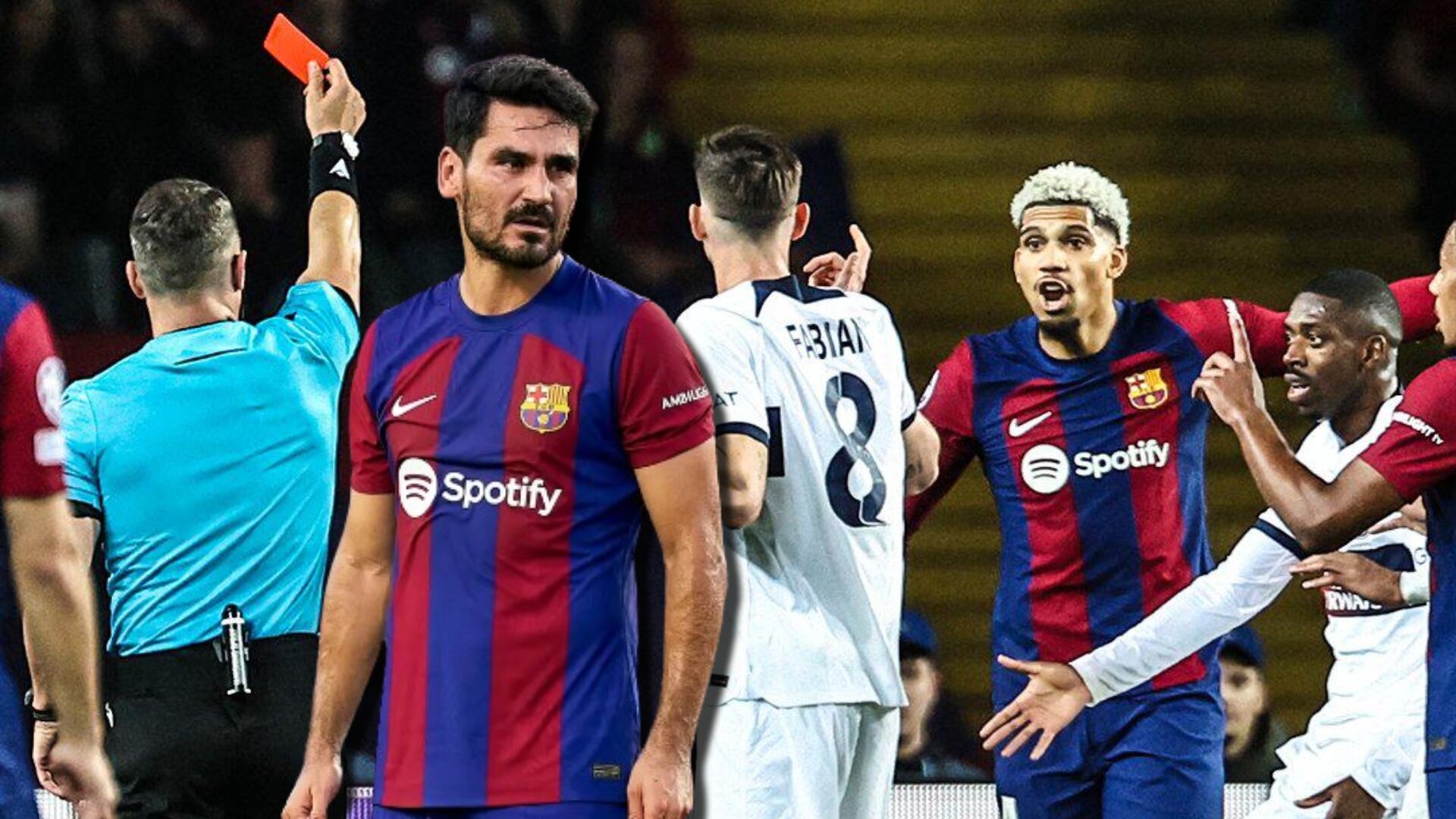 Gündoğan lo mandó al frente tras eliminación del Barça, Araújo rompió el silencio