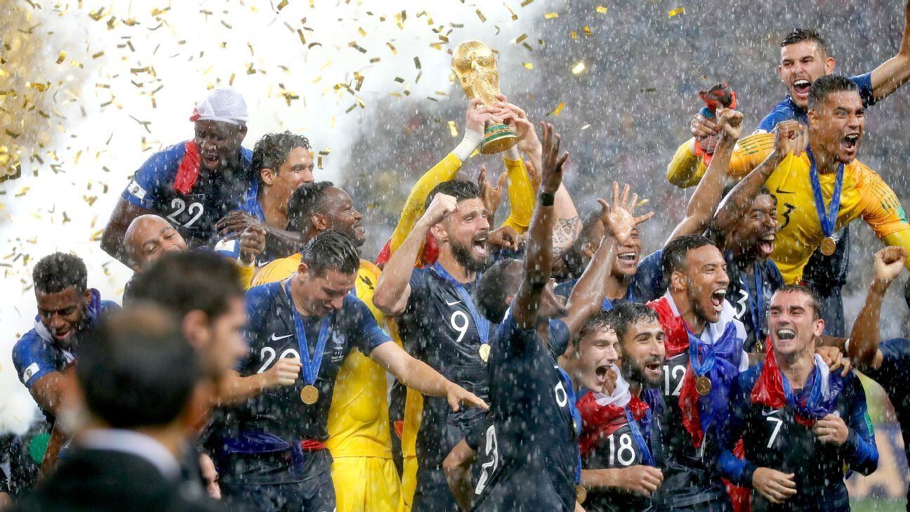 Francia y su desempeño en Finales de Copas del Mundo