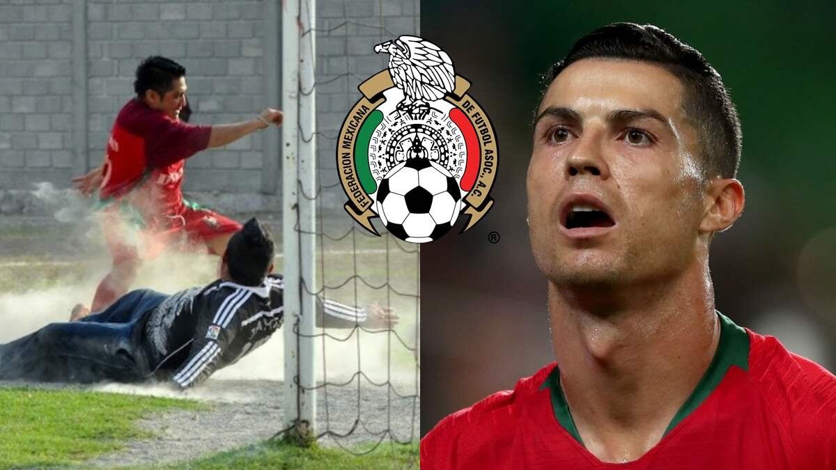 El mexicano que pasó de jugar en el llano y ganar 3 mil pesos a doblegar a Cristiano Ronaldo y recibir un regalo del portugués