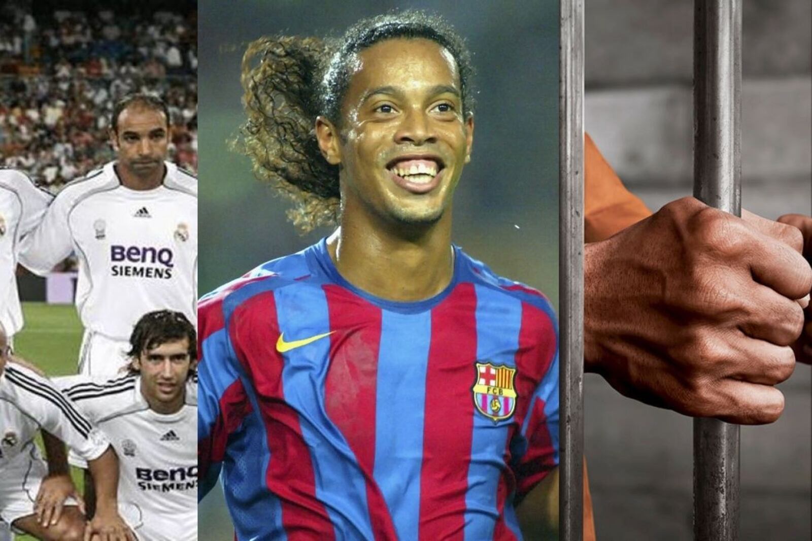 He was a idol of Real Madrid, was better than Ronaldinho, now he can get behind bars