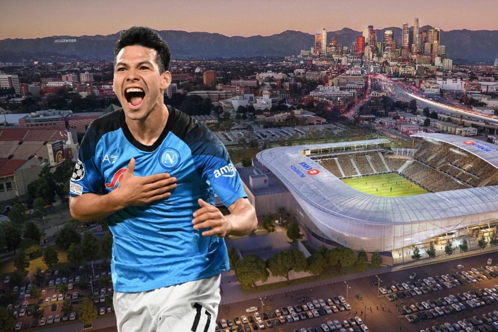 Welcome to the MLS Hirving Lozano, the Mexican will arrive at LAFC on this date