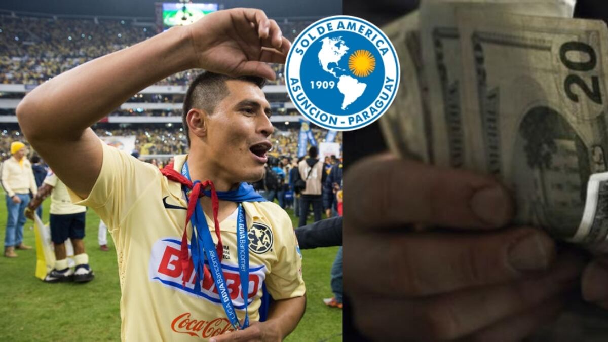Levantó 4 títulos con Club América, ganó un Balón de Oro y mira el salario que aceptó Osvaldo Martínez en Sol de América de Paraguay