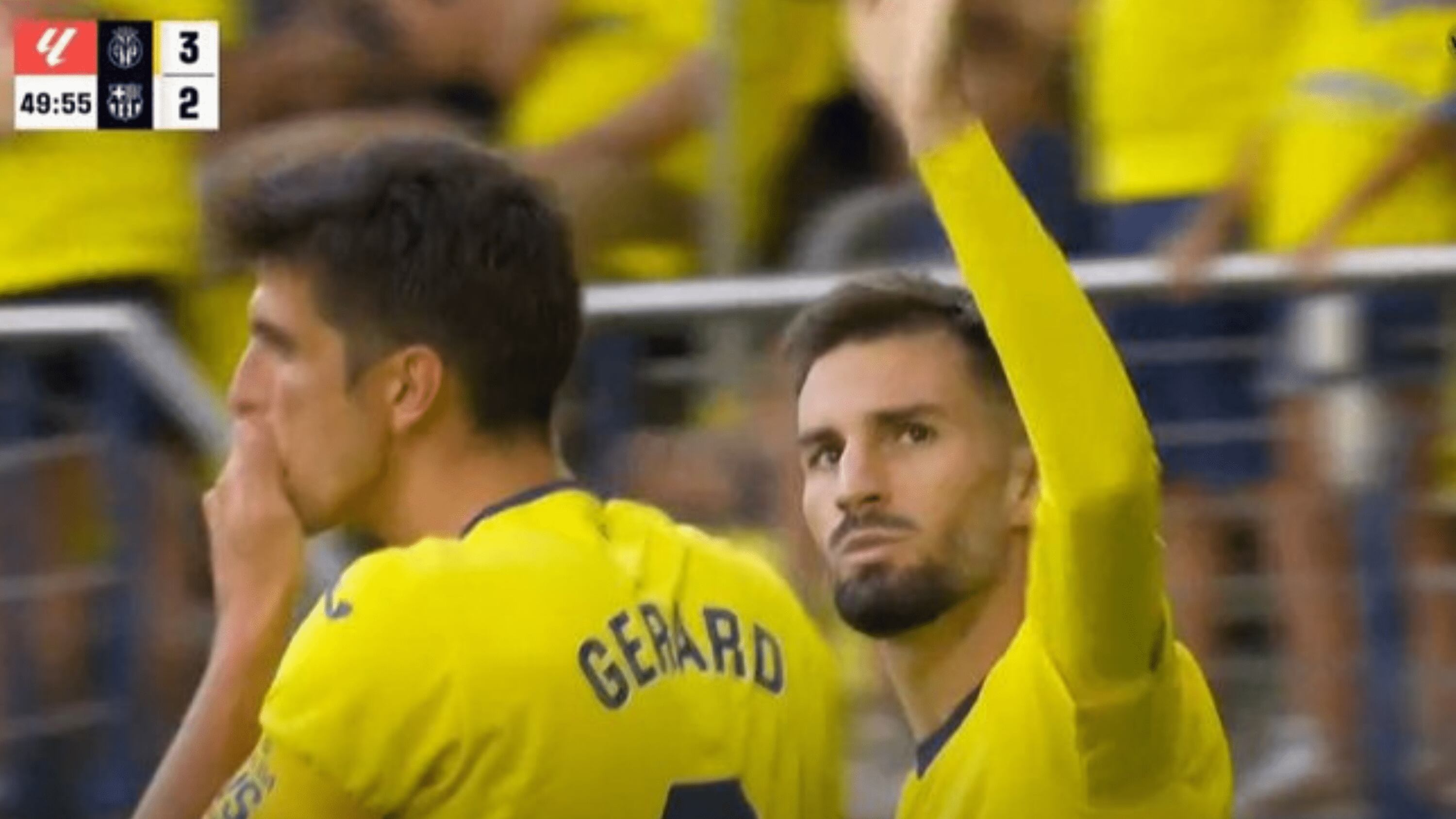 (VIDEO) Xavi no puede creerlo, golazo de Baena y Villarreal remonta