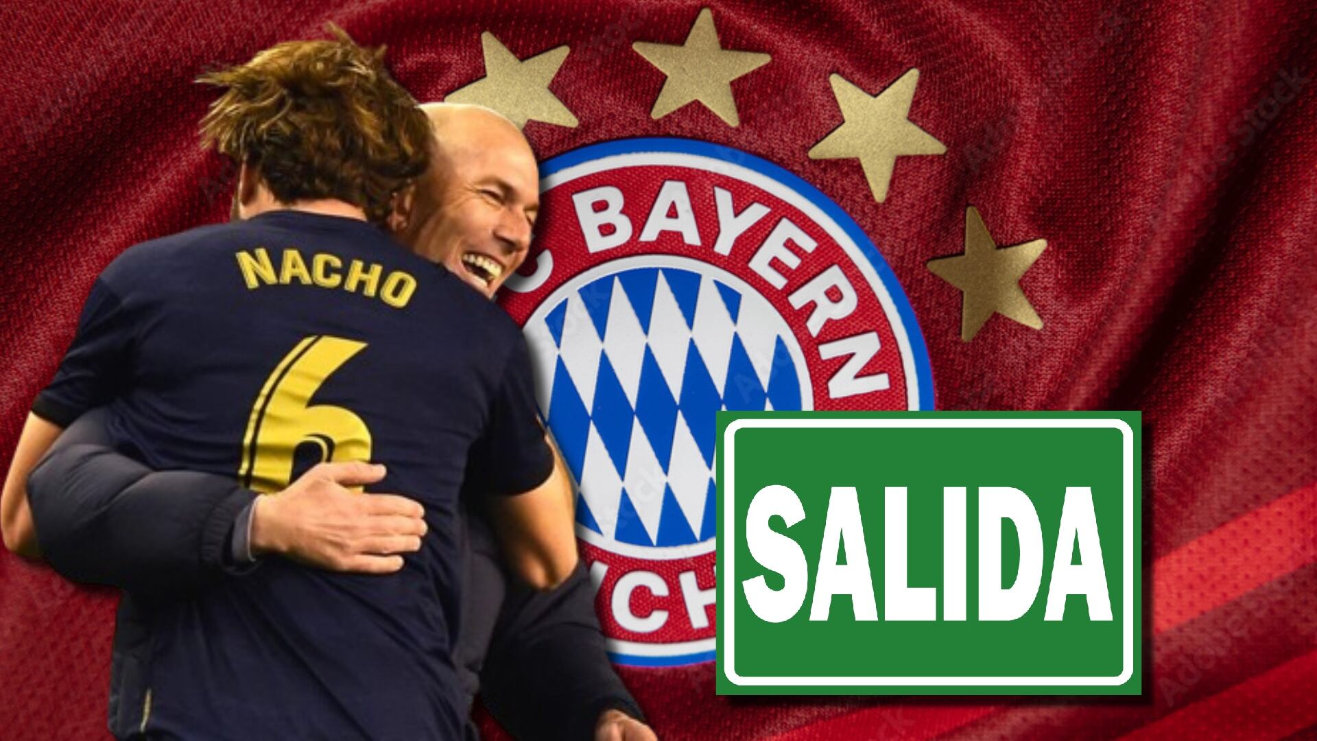 Nacho quiere salir del Madrid, mira si irá al Bayern para juntarse con Zidane