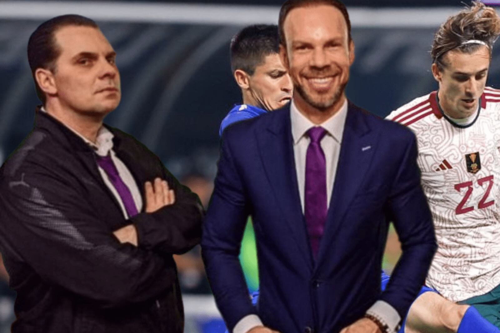 La reacción de Martinoli tras la risa airada de Zague en el México vs Uzbekistán