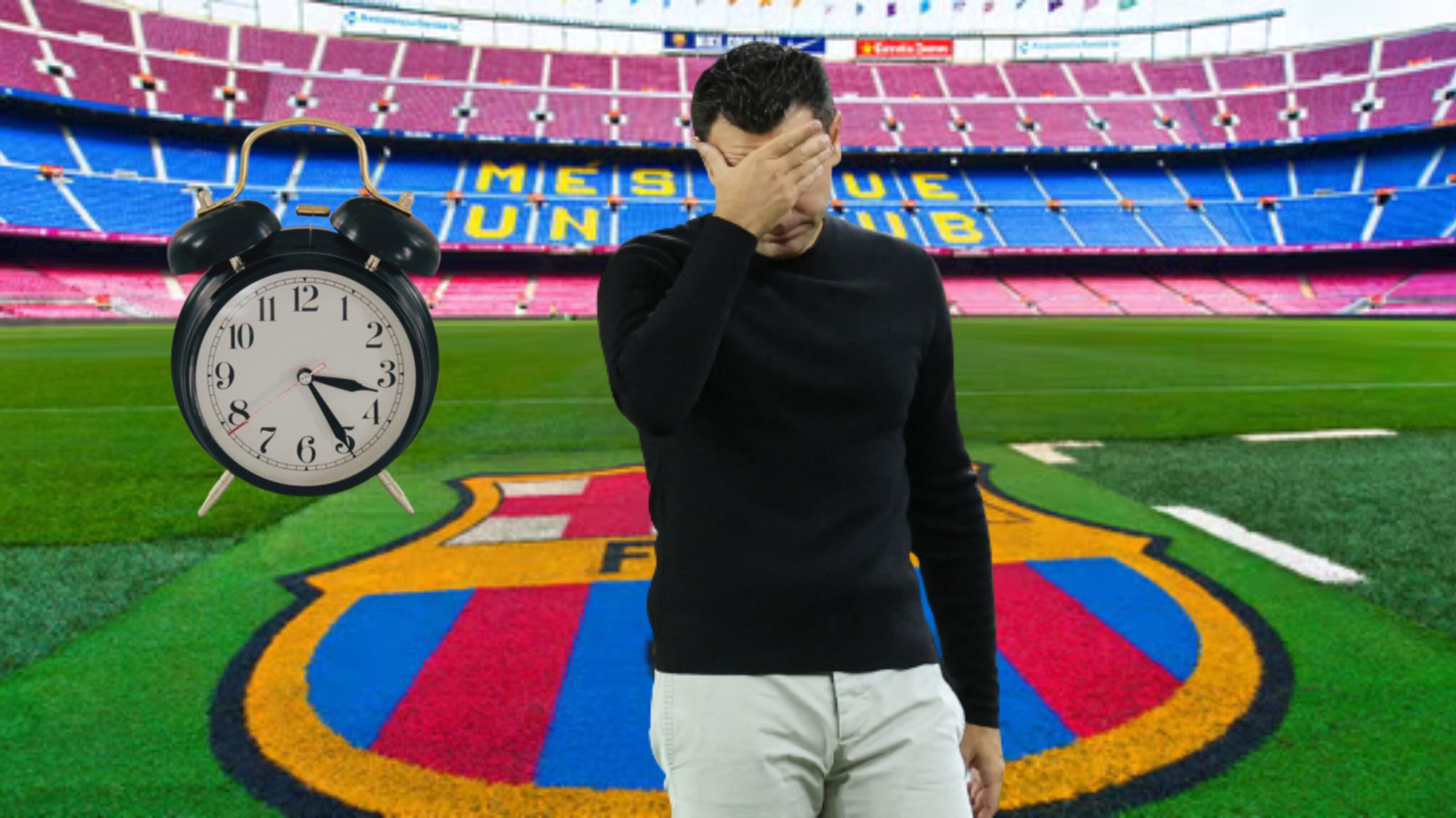 Y así quiere quedarse en el Barça, llegó una hora tarde y decepcionó a Xavi