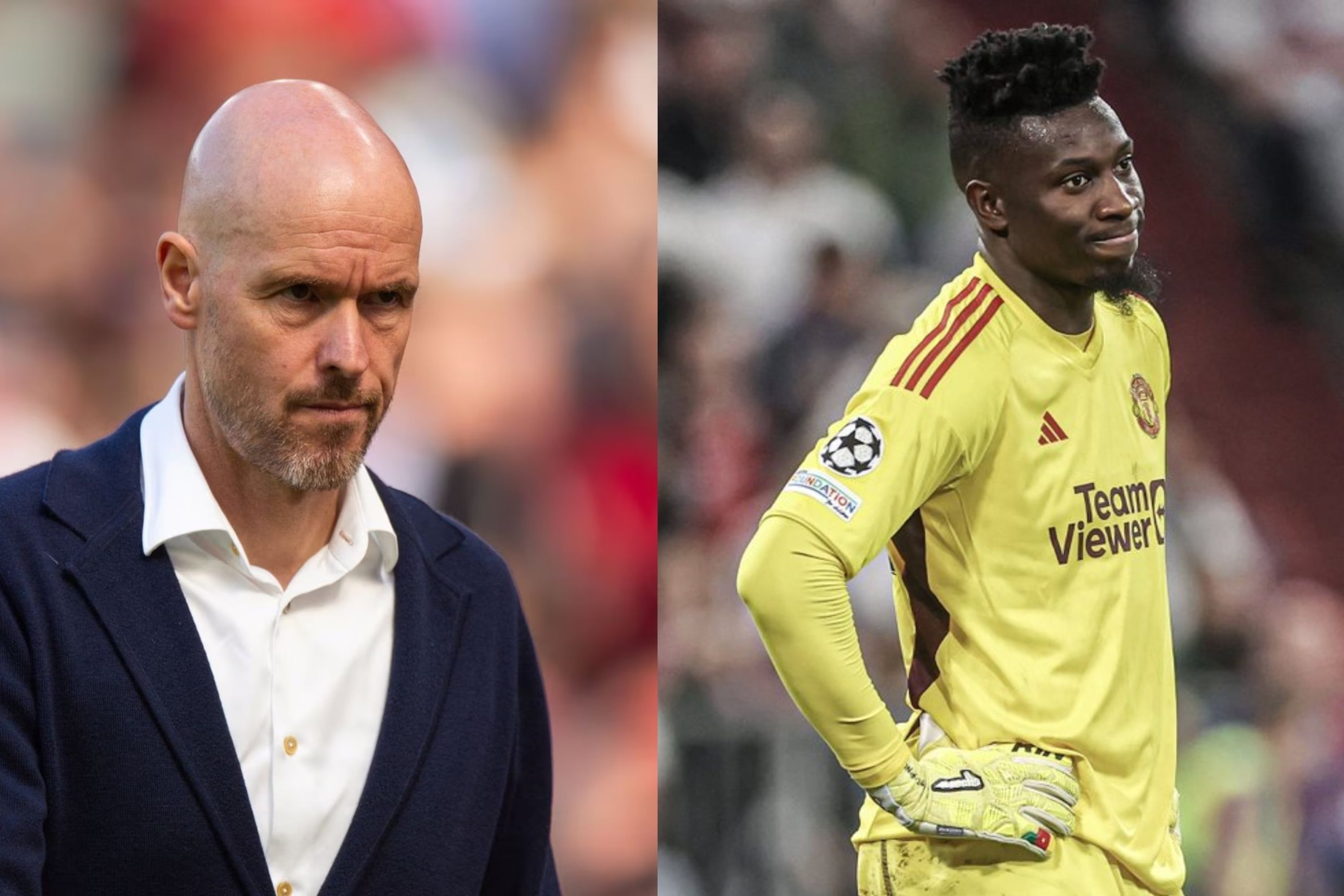 After Onana's mistakes, Ten Hag's words about the goalkeeper