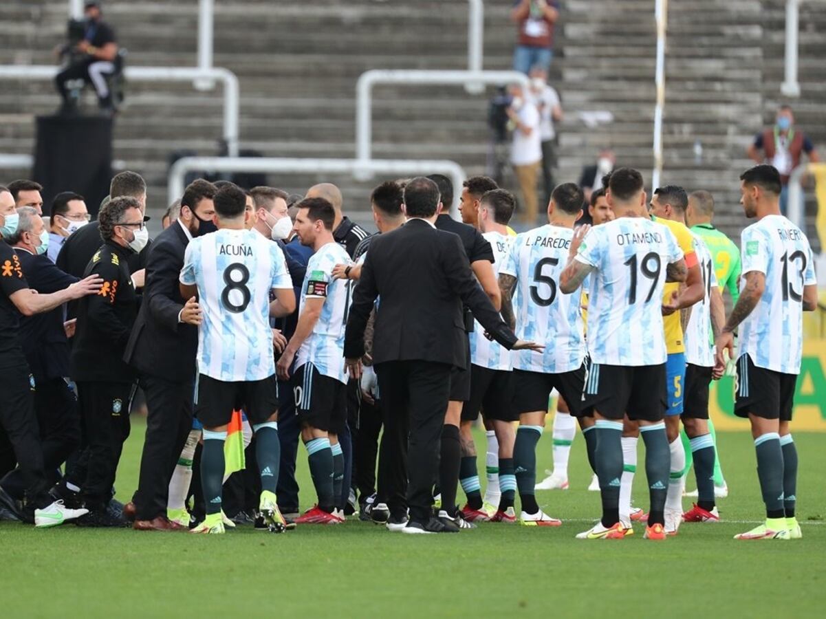 Los jugadores argentinos sancionados tras el escándalo de Argentina vs Brasil