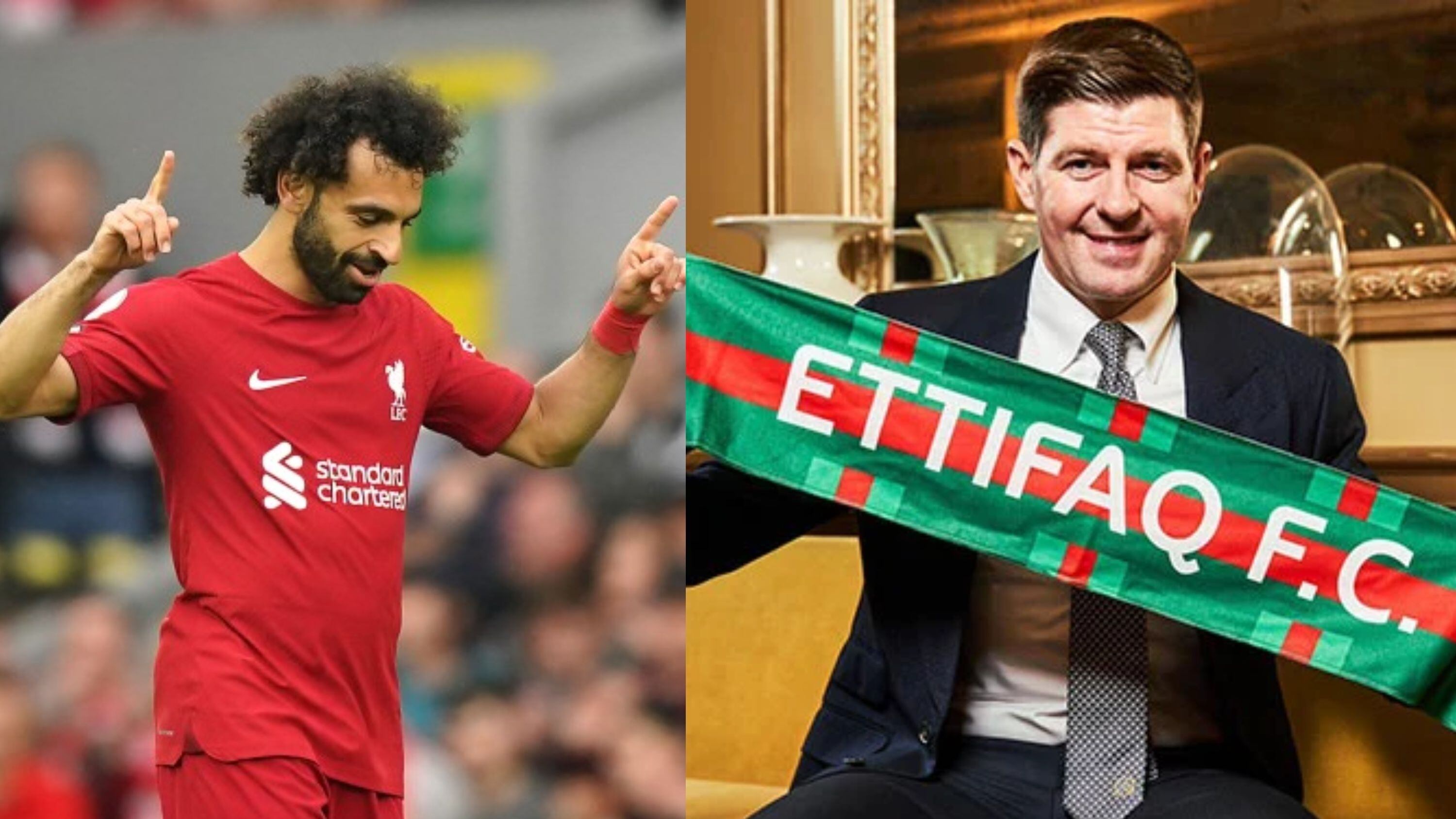 Steven Gerrard rejects Salah's arrival in Arabia, this is what he said about the Egyptian