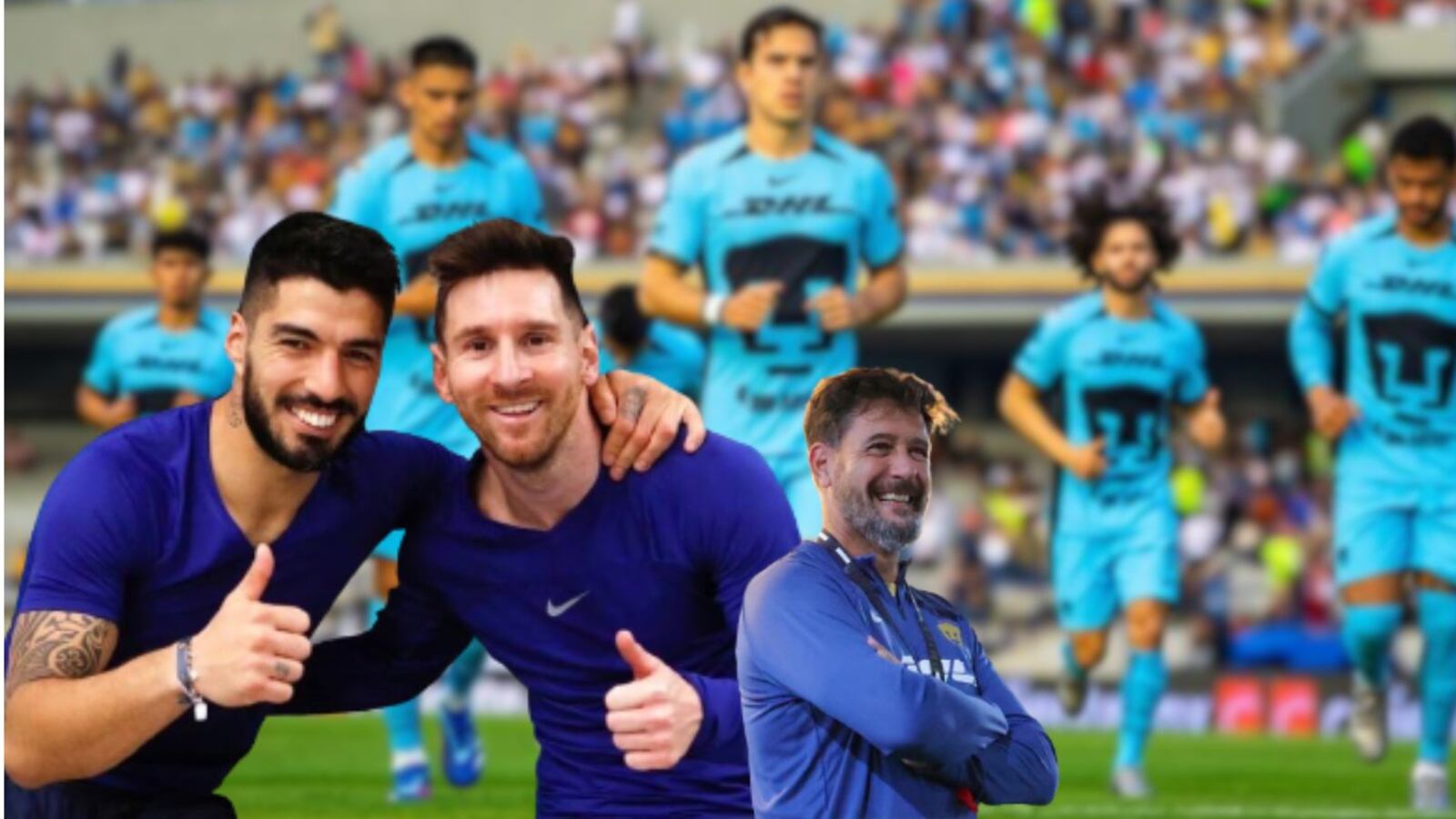 Como Messi y Suárez, los jugadores de Pumas que son mejores amigos