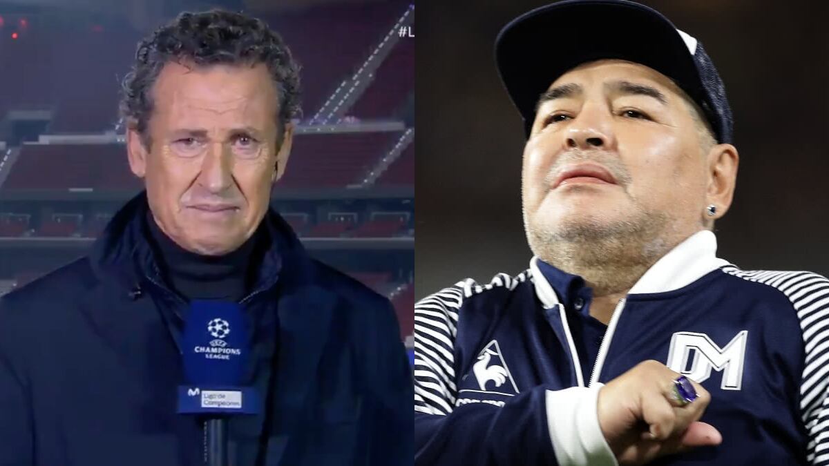 Las impactantes escenas del comentarista argentino cuando se enteró de la muerte de Diego Maradona en plena transmisión