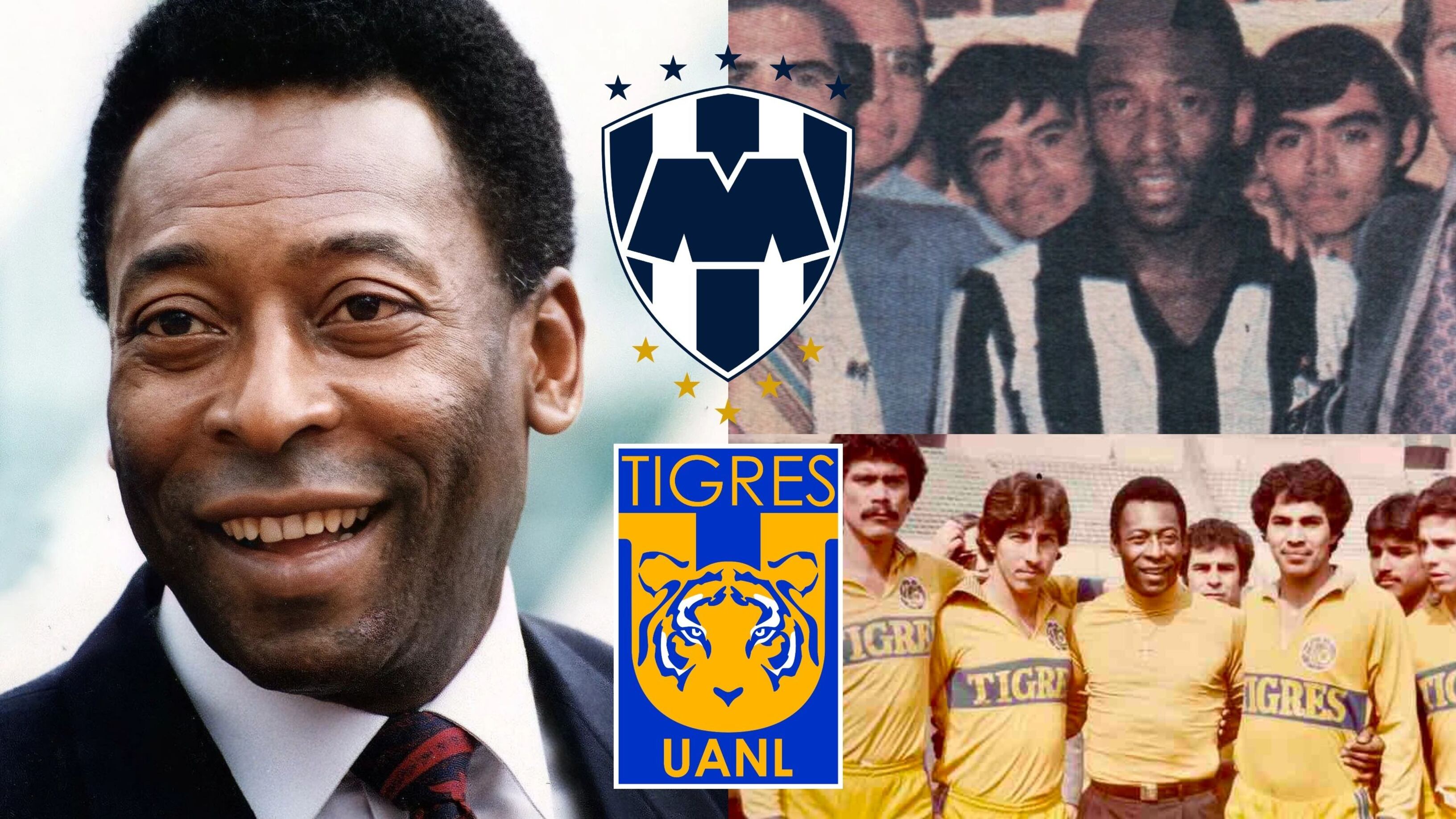Pelé muere hoy, el verdadero grande de Nuevo León entre Rayados y Tigres, para el Rey