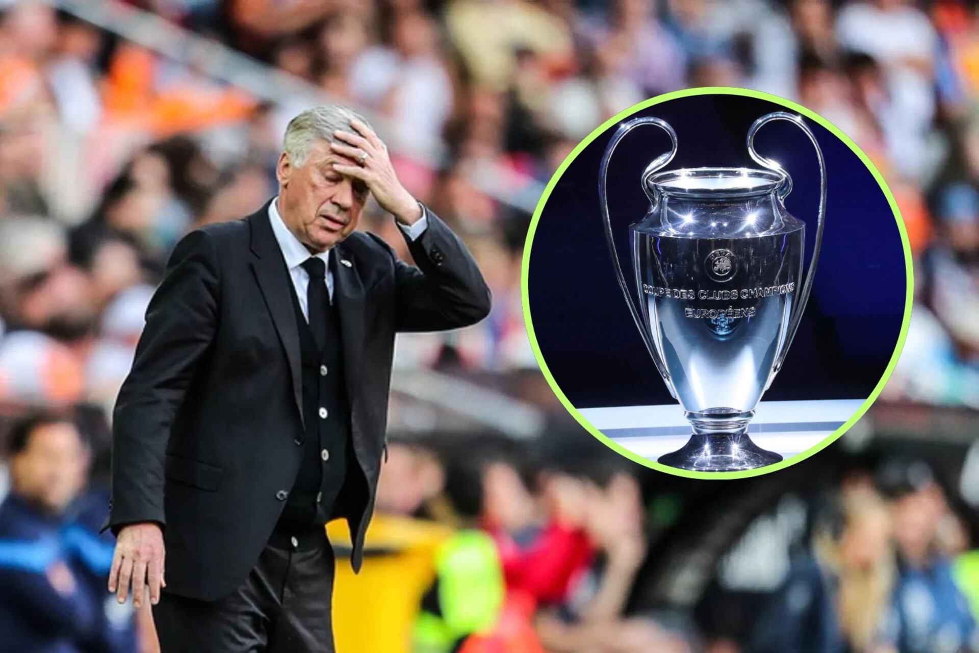 Mala noticia para Ancelotti, este titular del Madrid se perdería la final de Champions
