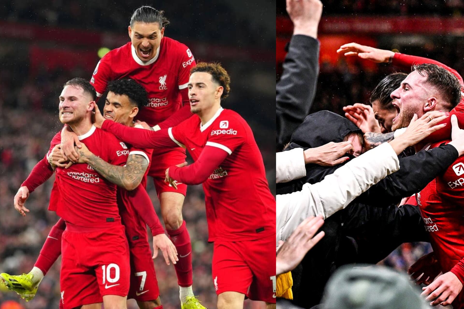 Back on top! Mac Allister's screamer gives Liverpool a huge win to top PL table