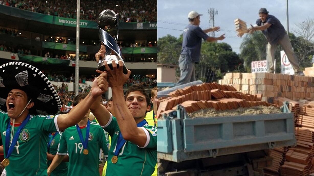 El campeón del mundo con México sub 17 que ahora trabaja vendiendo material de construcción
