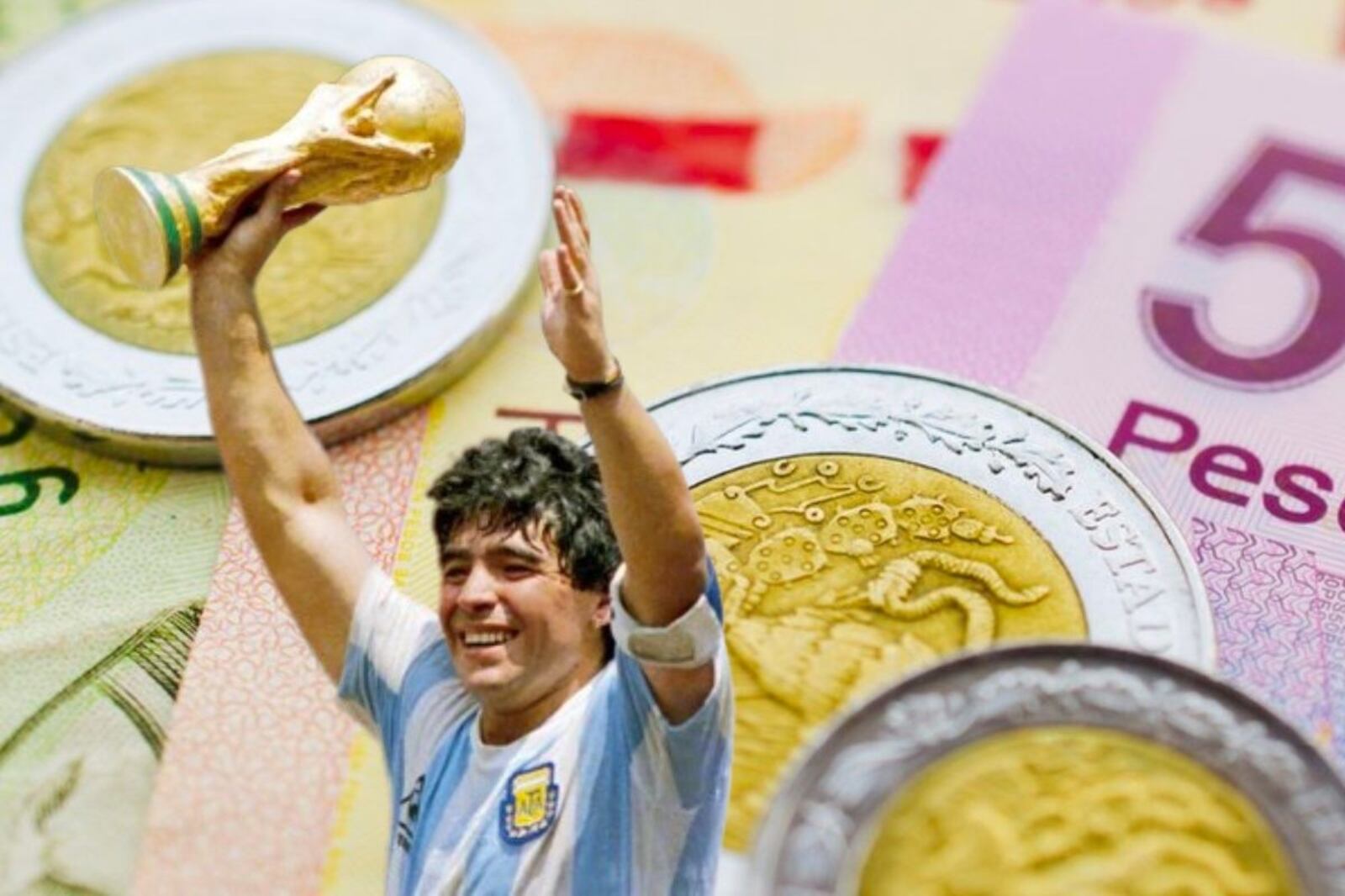 De jugar al lado de Diego Maradona a cobrar 499 pesos por enviar saludos