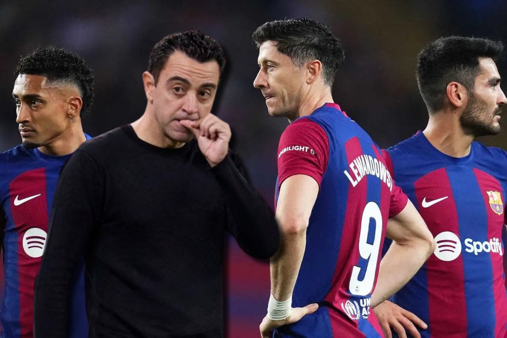 Hablaron mal a espaldas de Xavi, de esto se quejaron algunos jugadores del Barça