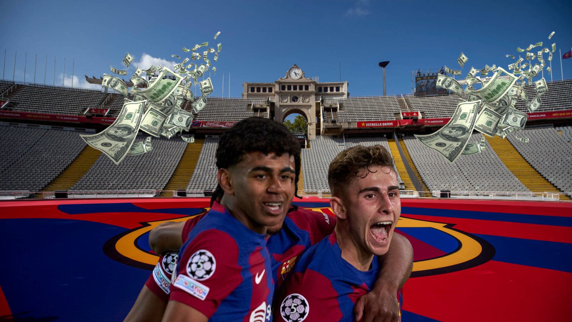 FC Barcelona's youngsters' value, Lopez is worth $16M, this is Yamal's value