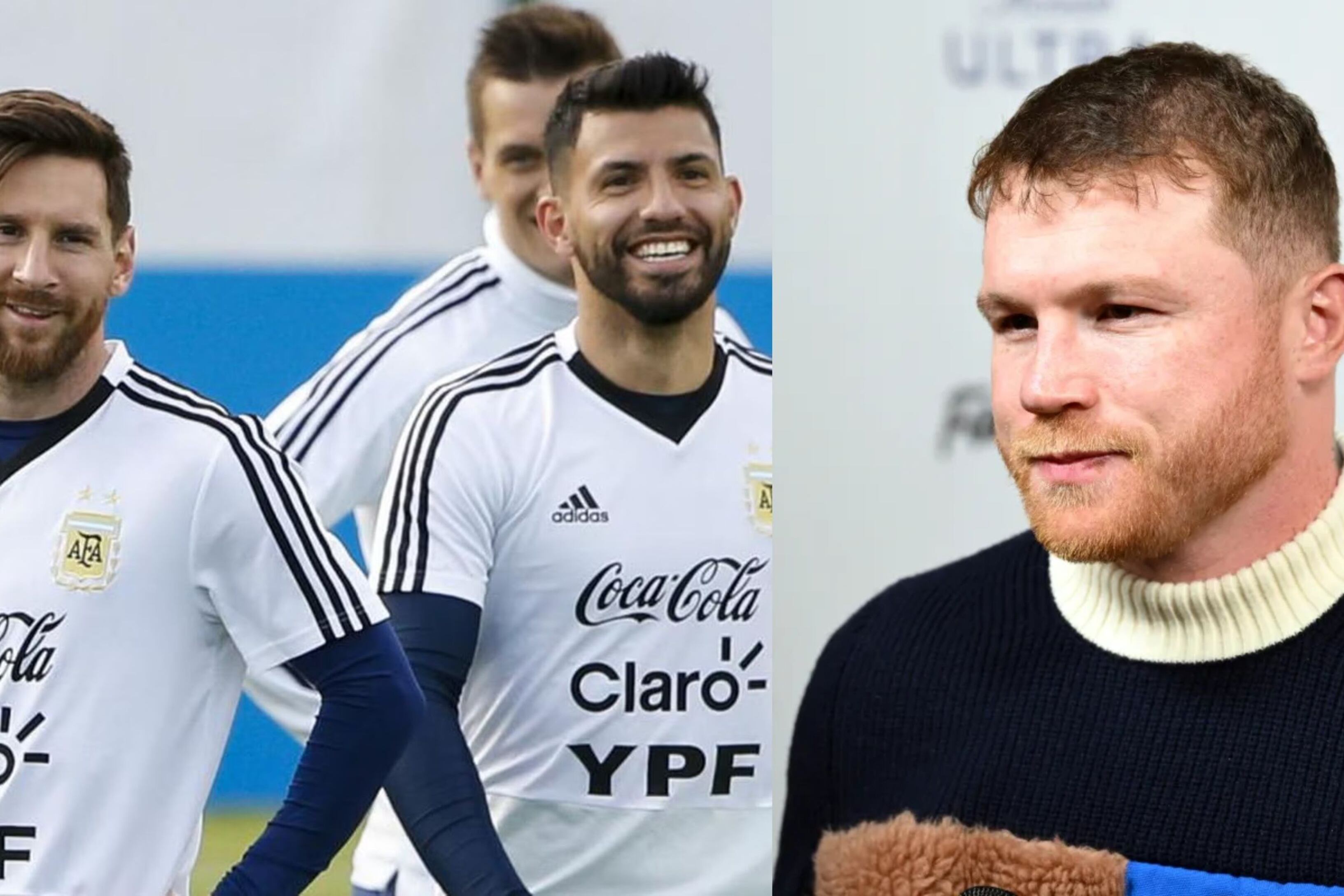 Kun Aguero recounted the fear he felt when he prevented Saul Canelo Alvarez from beating Messi