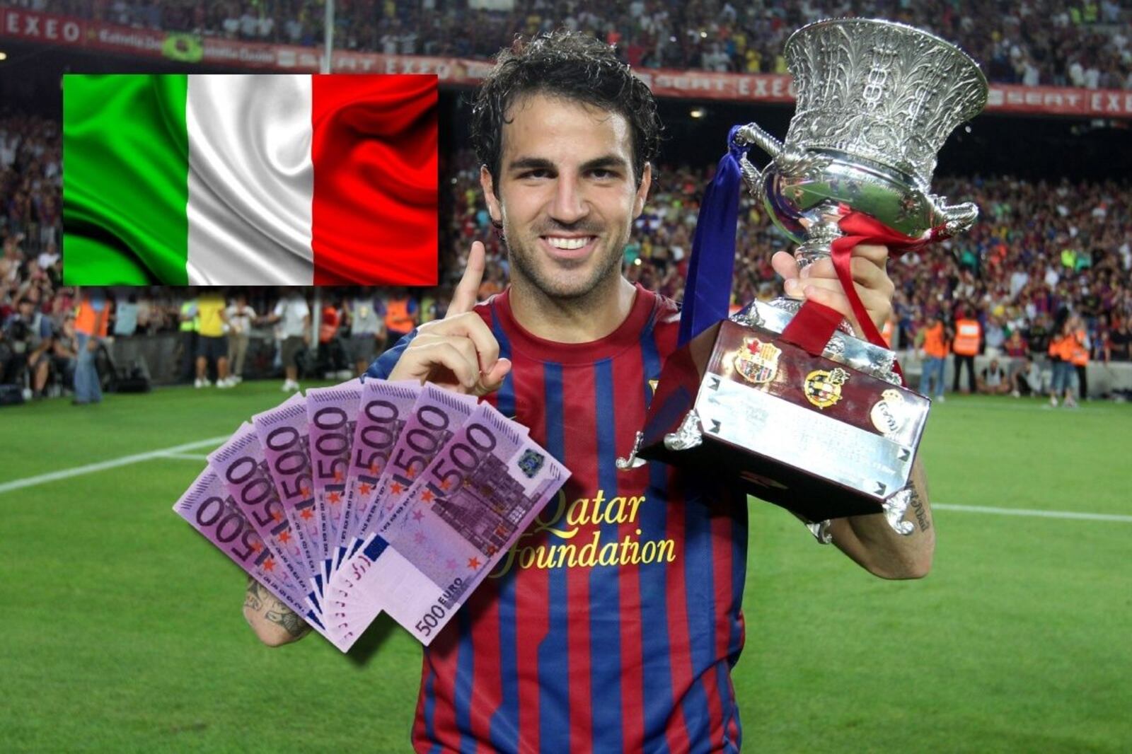 De ganar 7 millones en el Barça, el humilde sueldo de Fàbregas como DT en Italia