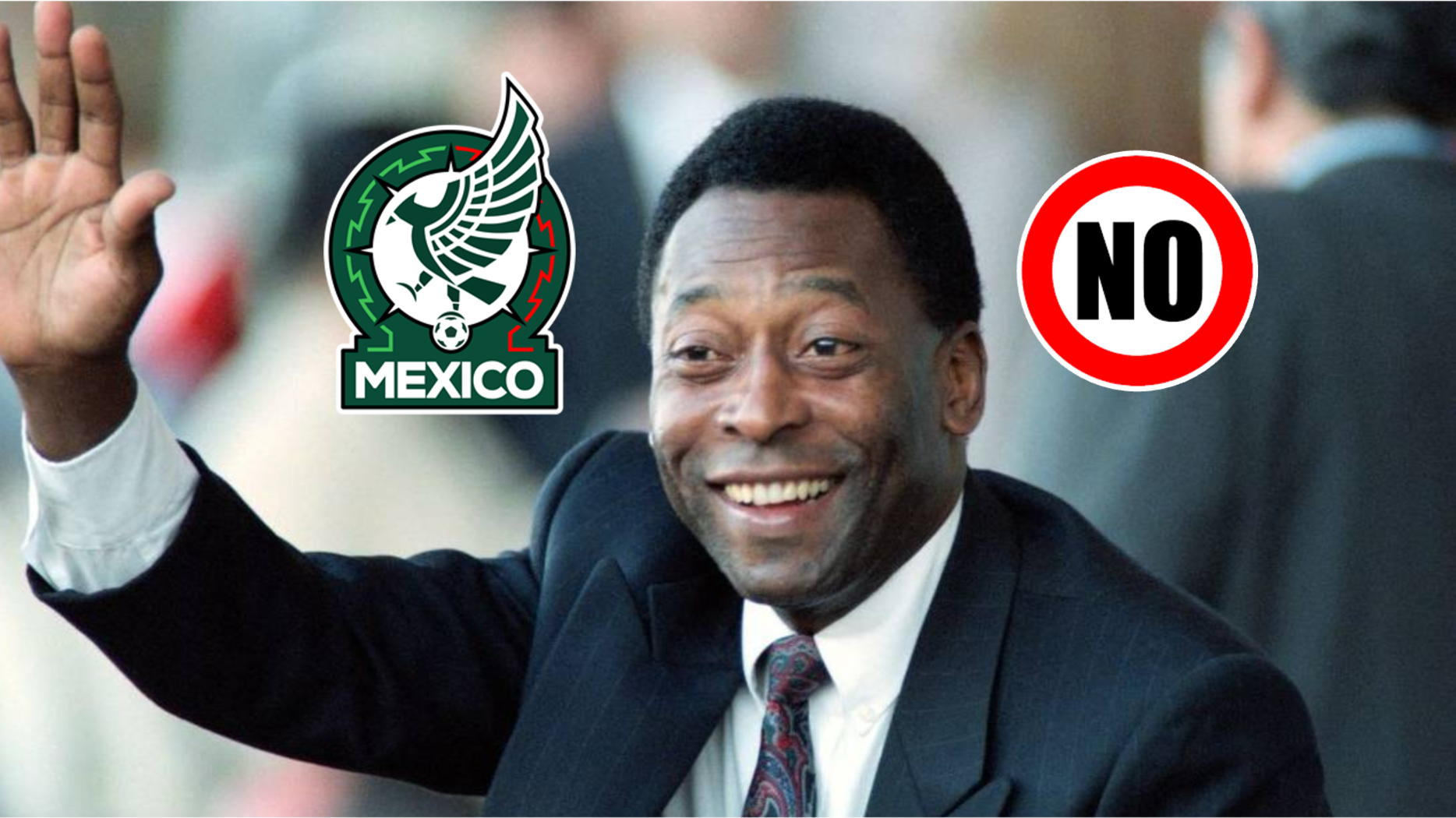 ¿Agrandado? El jugador mexicano que le negó el saludo a Pelé