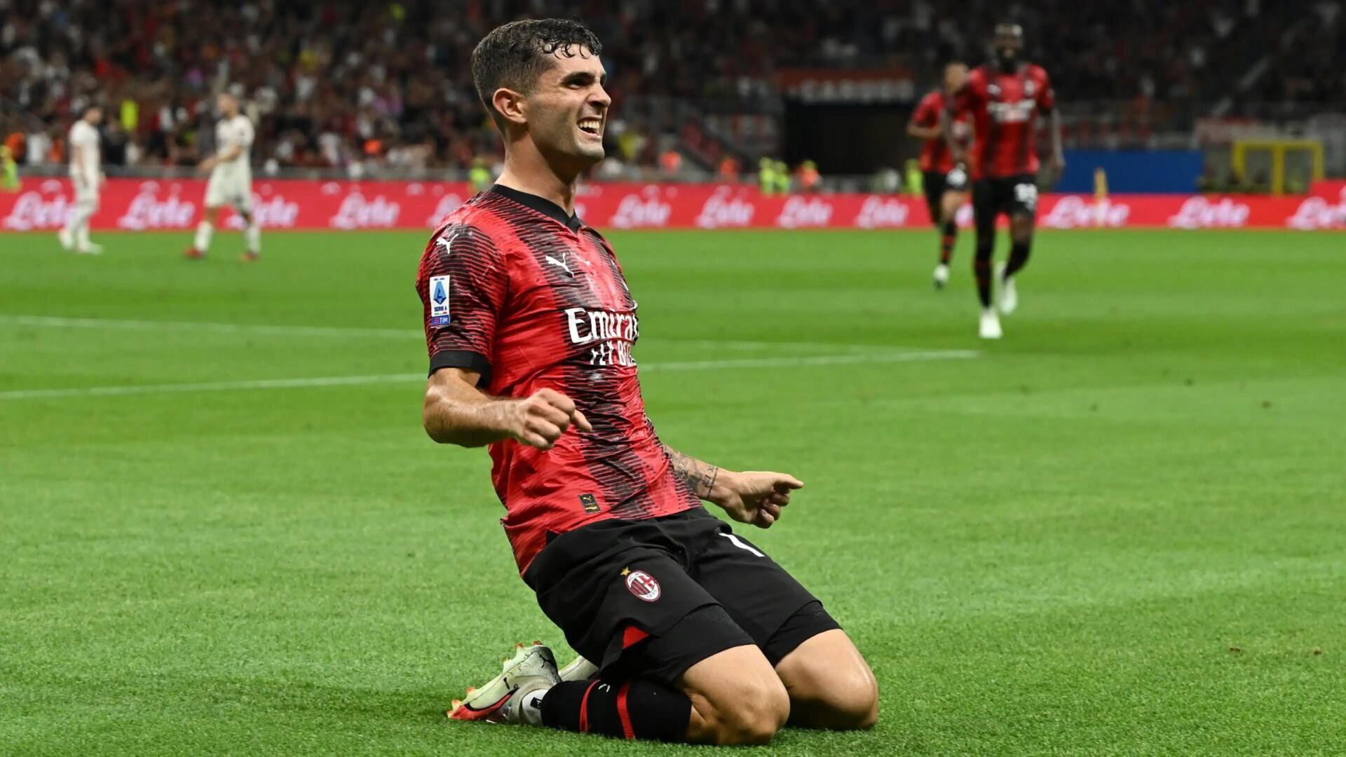 Christian Pulisic reached a new milestone in his career with AC Milan