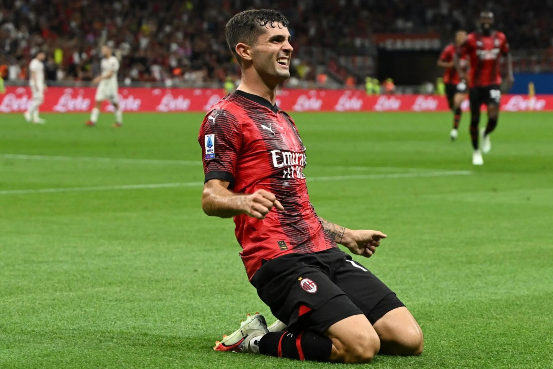 Christian Pulisic reached a new milestone in his career with AC Milan