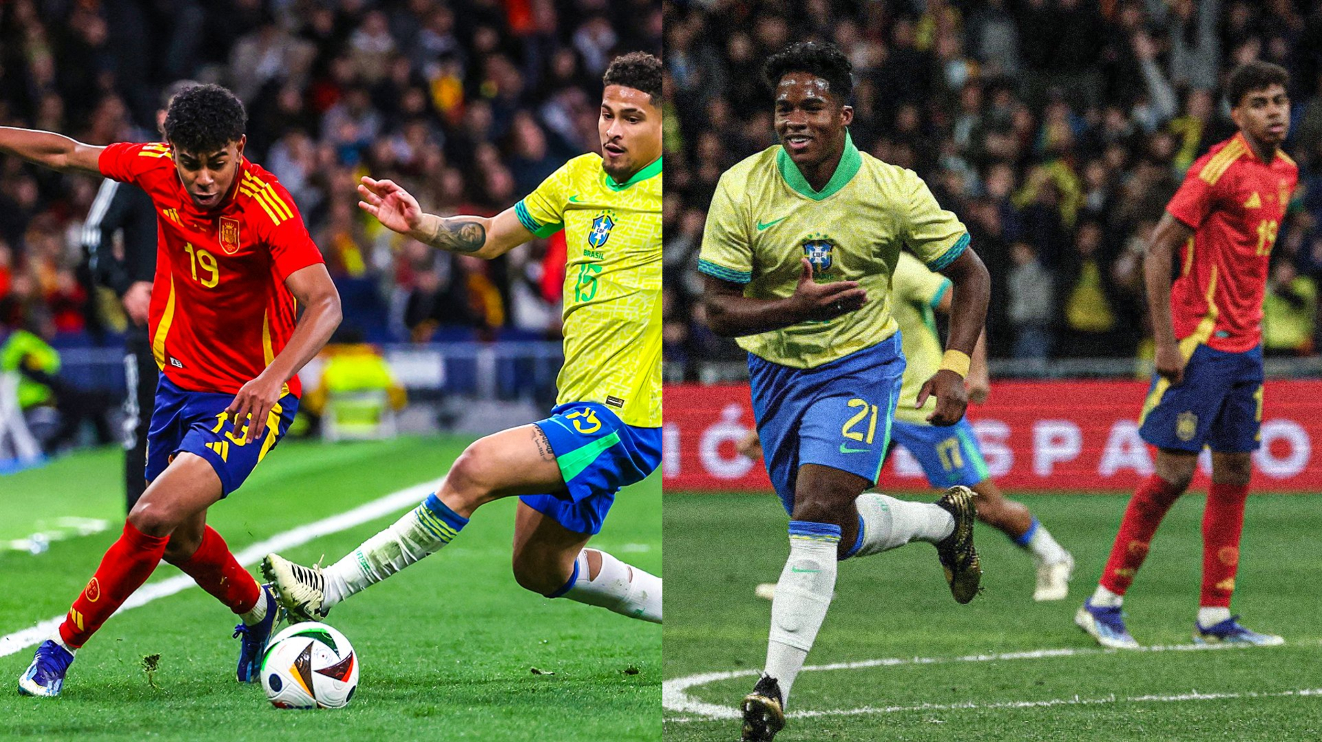 Like Ronaldinho, Lamine is applauded at Bernabeu and Endrick shines for Brazil