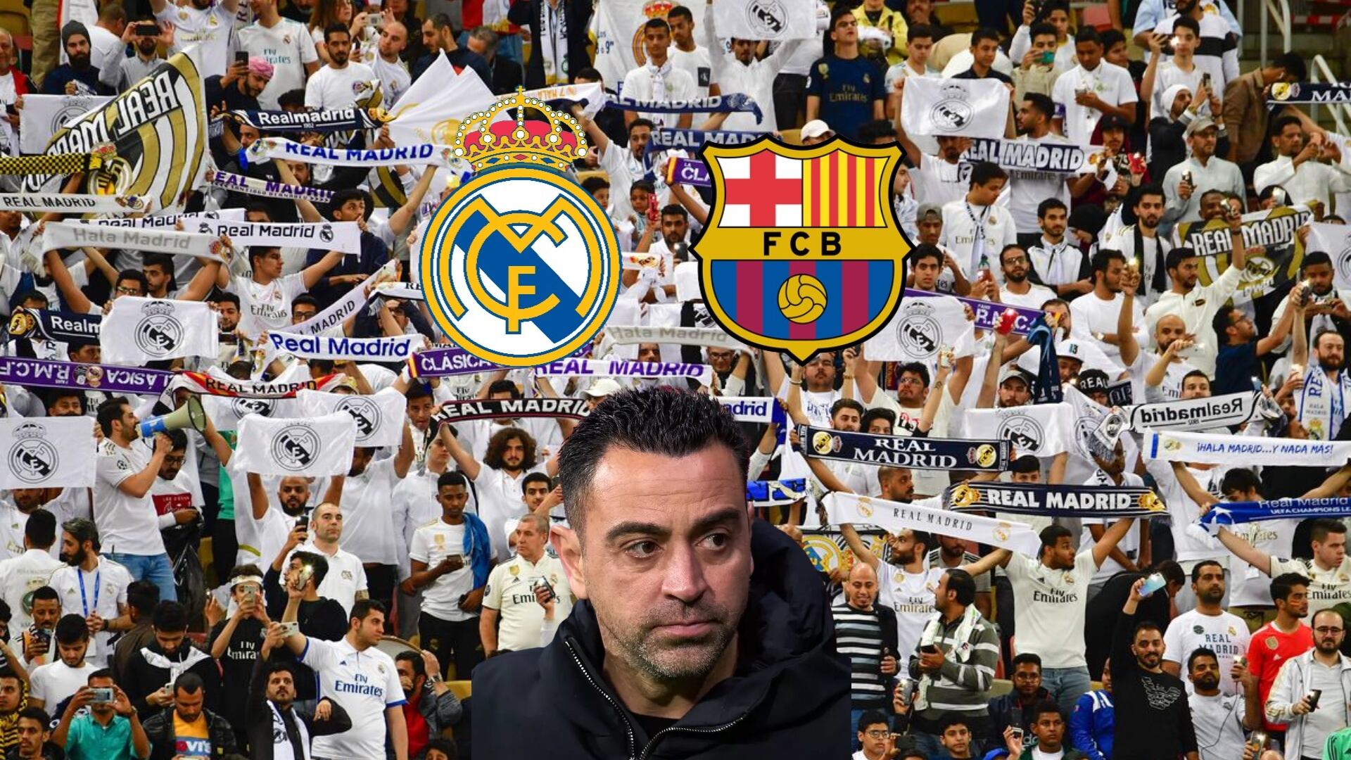(VIDEO) Real Madrid fans' chant that Xavi would not like at all