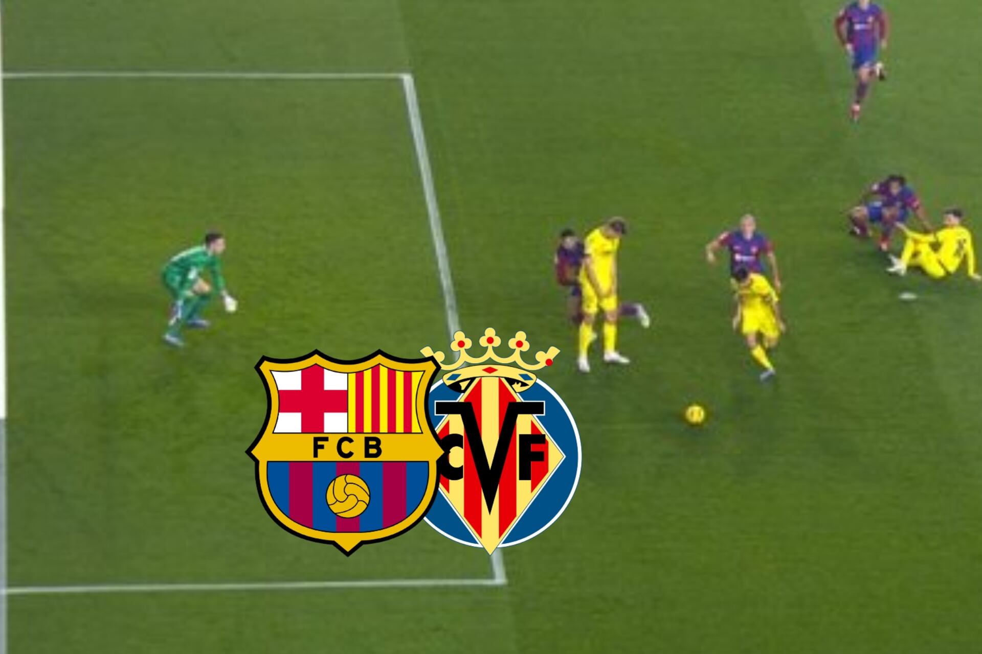 (VÍDEO) Polémica al canto, dos goles anulados al Villarreal frente Barça