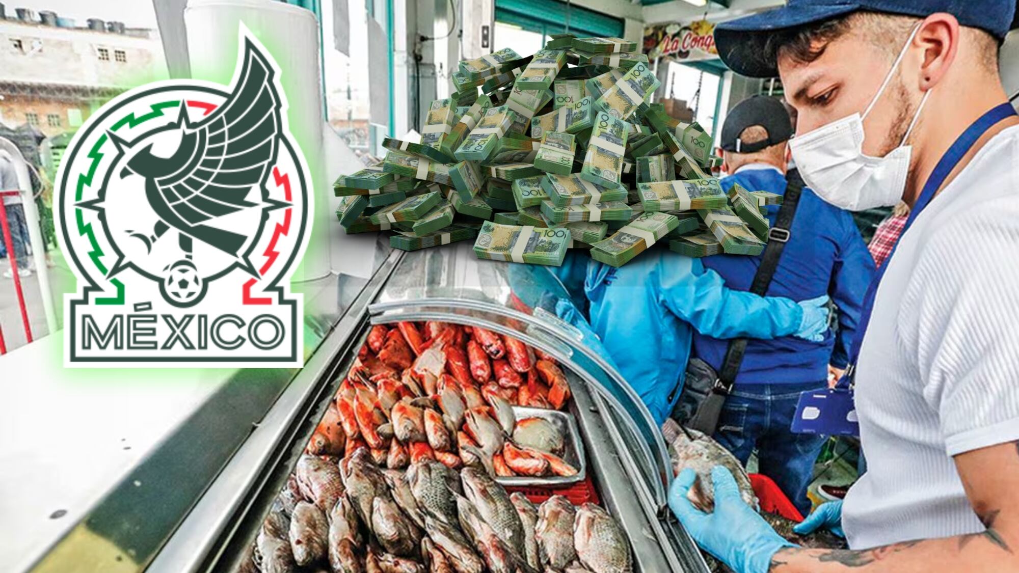 El mexicano que empezó vendiendo pescado antes de ser futbolista ahora tiene 120 millones