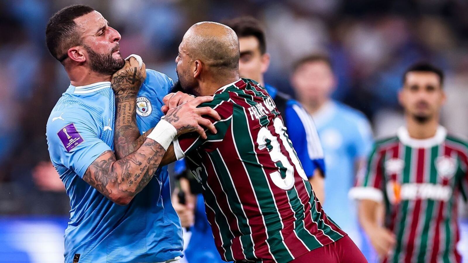 (VIDEO) Felipe Melo again, the Brazilian's new brawl after losing to Manchester City