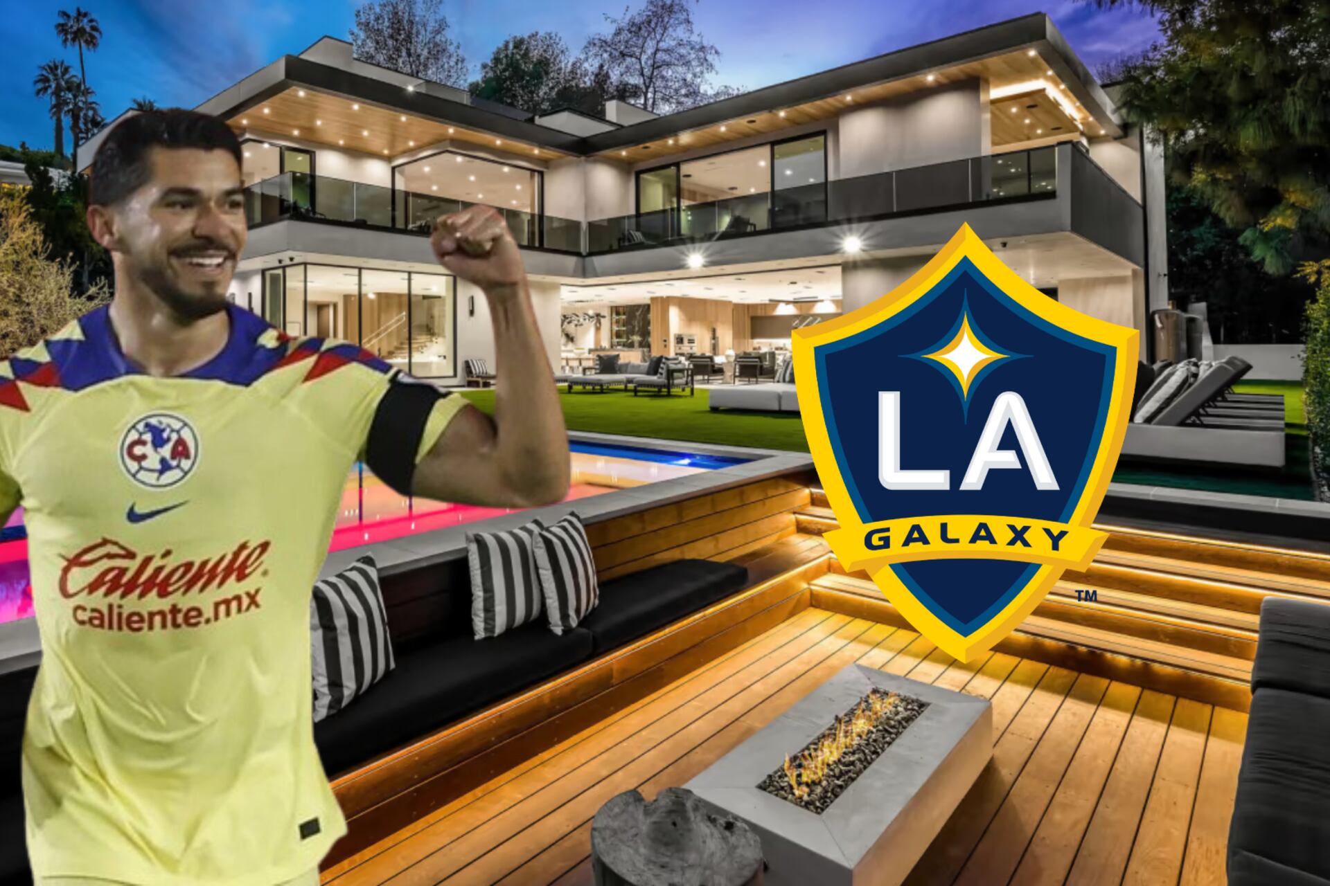 Si Henry Martín se va del América, la casa que le espera en USA si firma con LA Galaxy