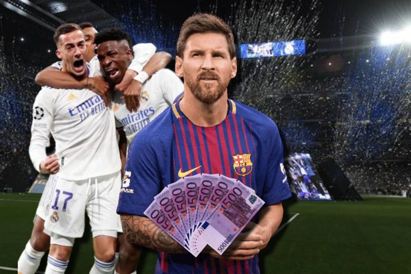 Hizo vivir a Messi su peor partido con Barça, el Madrid lo quiere por 65 millones