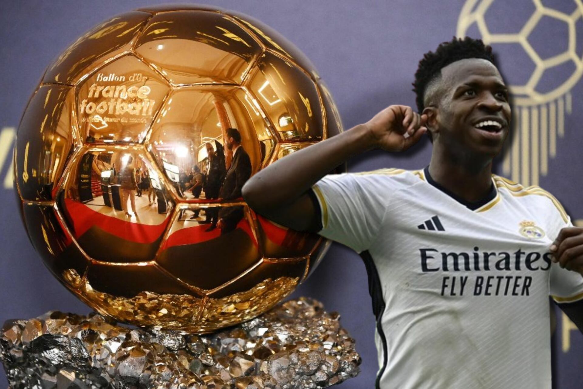 En el Real Madrid quieren que Vinicius gane el Balón de Oro y esto hicieron