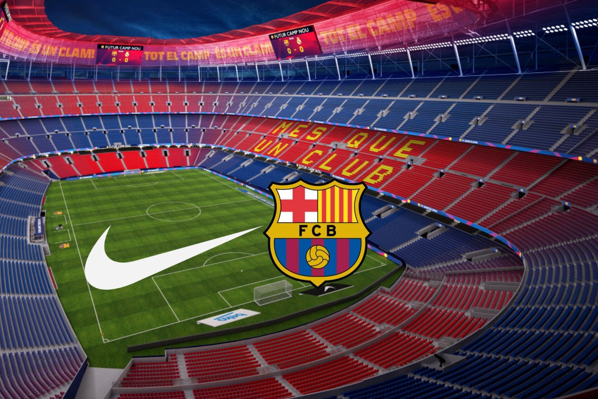 They were to going to break the deal, but Nike put a millionaire offer on the table that Barcelona could not reject 