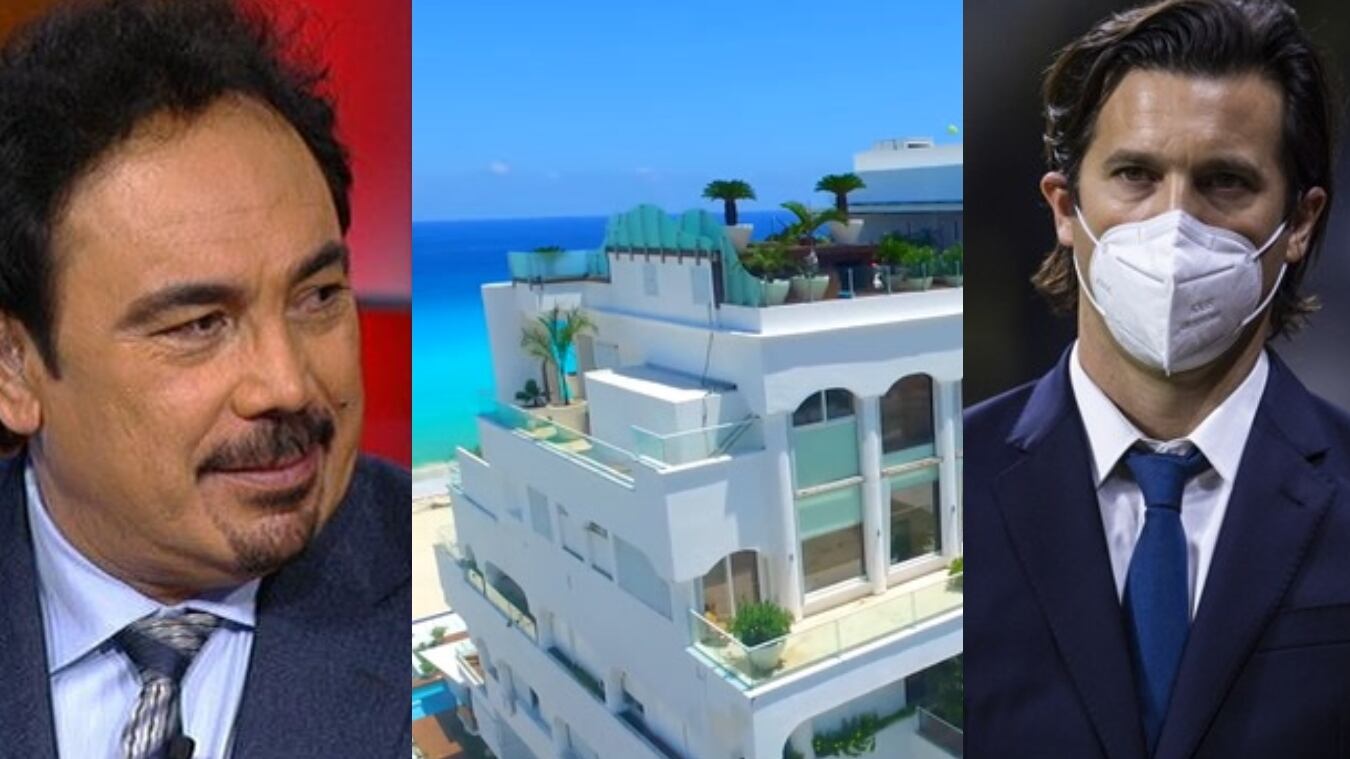 Destapan que Santiago Solari le ofrecieron una mansión en Cancún y la diferencia con la de Hugo Sánchez