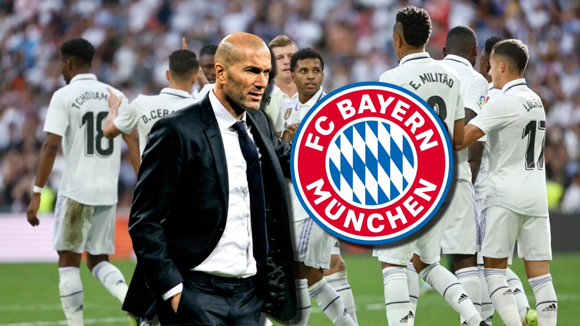 El jugador que Zidane descubrió en el Madrid y lo pediría para dirigir Bayern