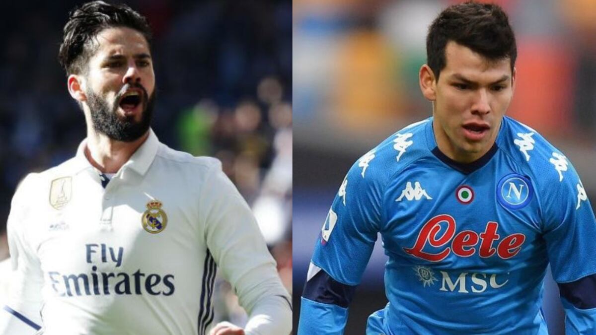 El sueldo que podría tener Hirving Lozano en el Real Madrid y la diferencia con Isco